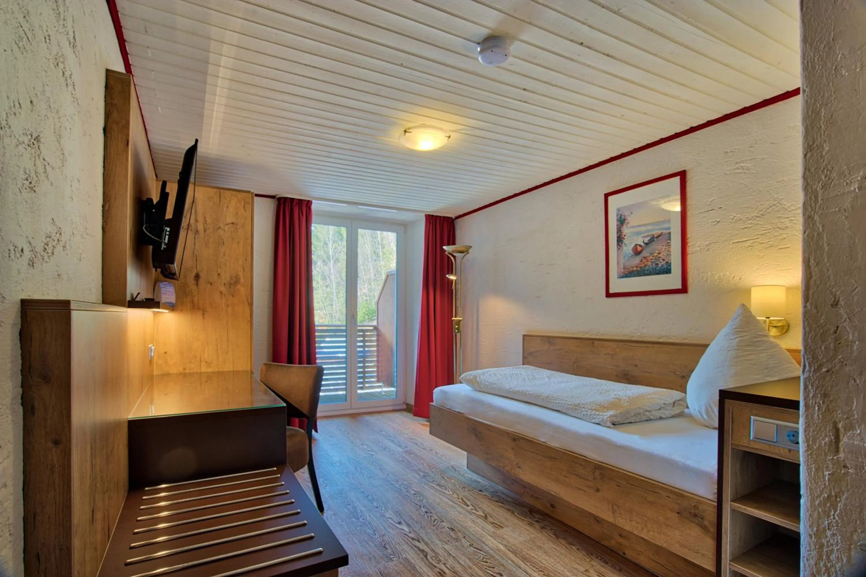 Bedroom, Bed in B&B am Steinbachtal - Natur und Wandern