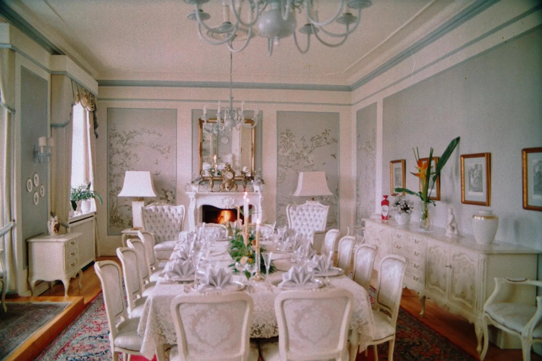 fireplace in Design-Hotel Zur Abtei