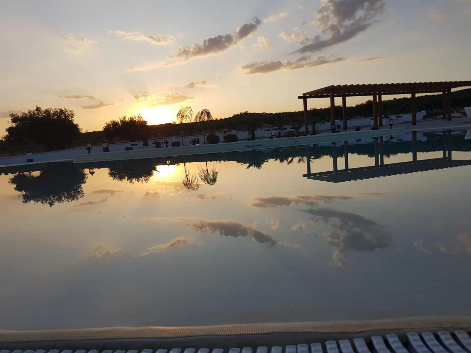 Swimming pool in Olívale - Turismo Rural