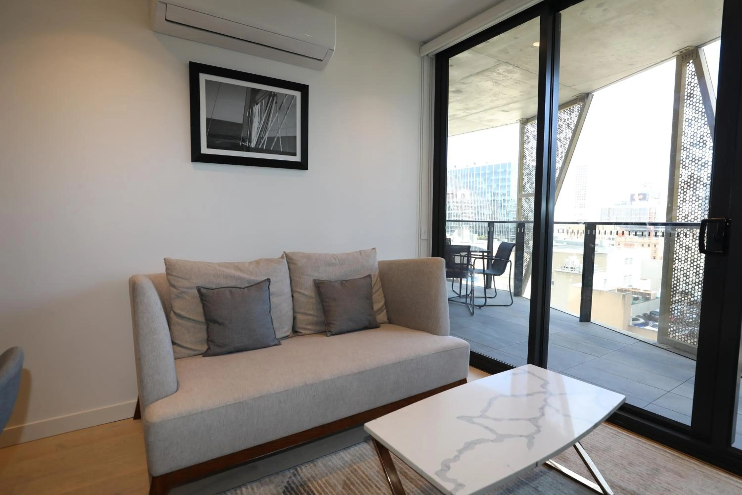 Balcony/Terrace in Realm Apartments by CLLIX