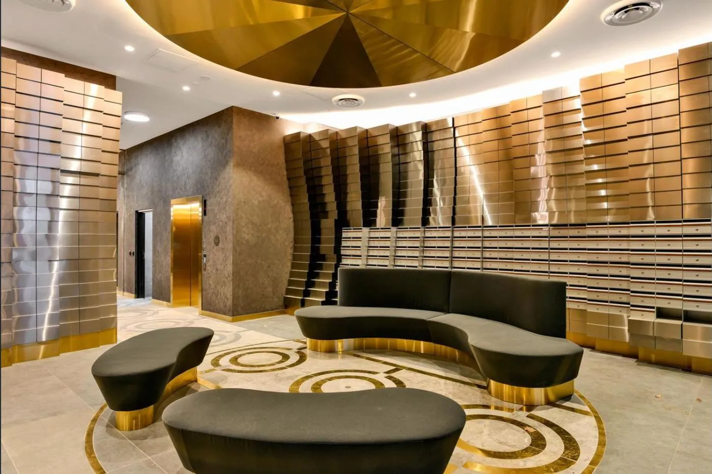 Facade/entrance in Realm Apartments by CLLIX