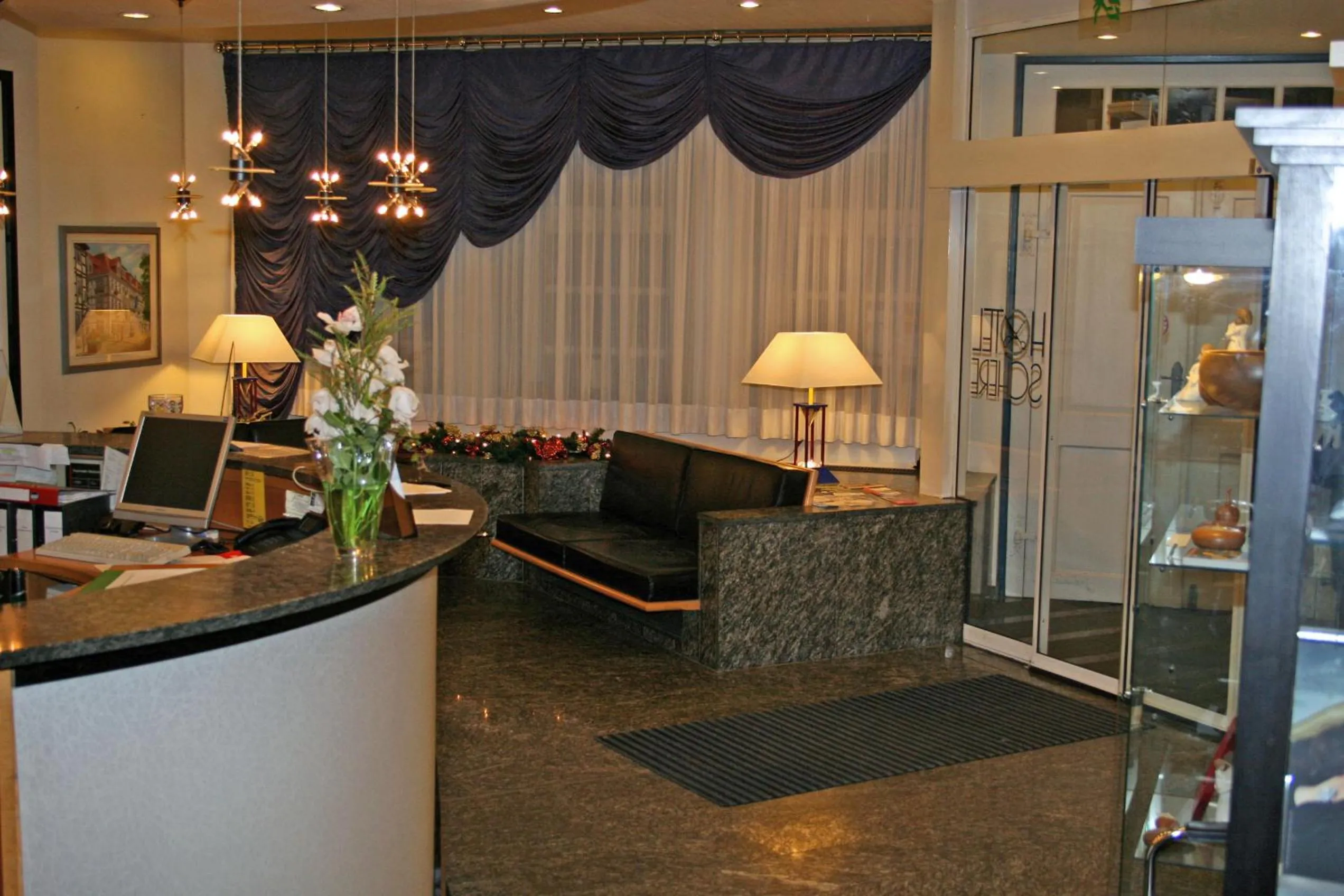 Lobby or reception in Hotel Schere
