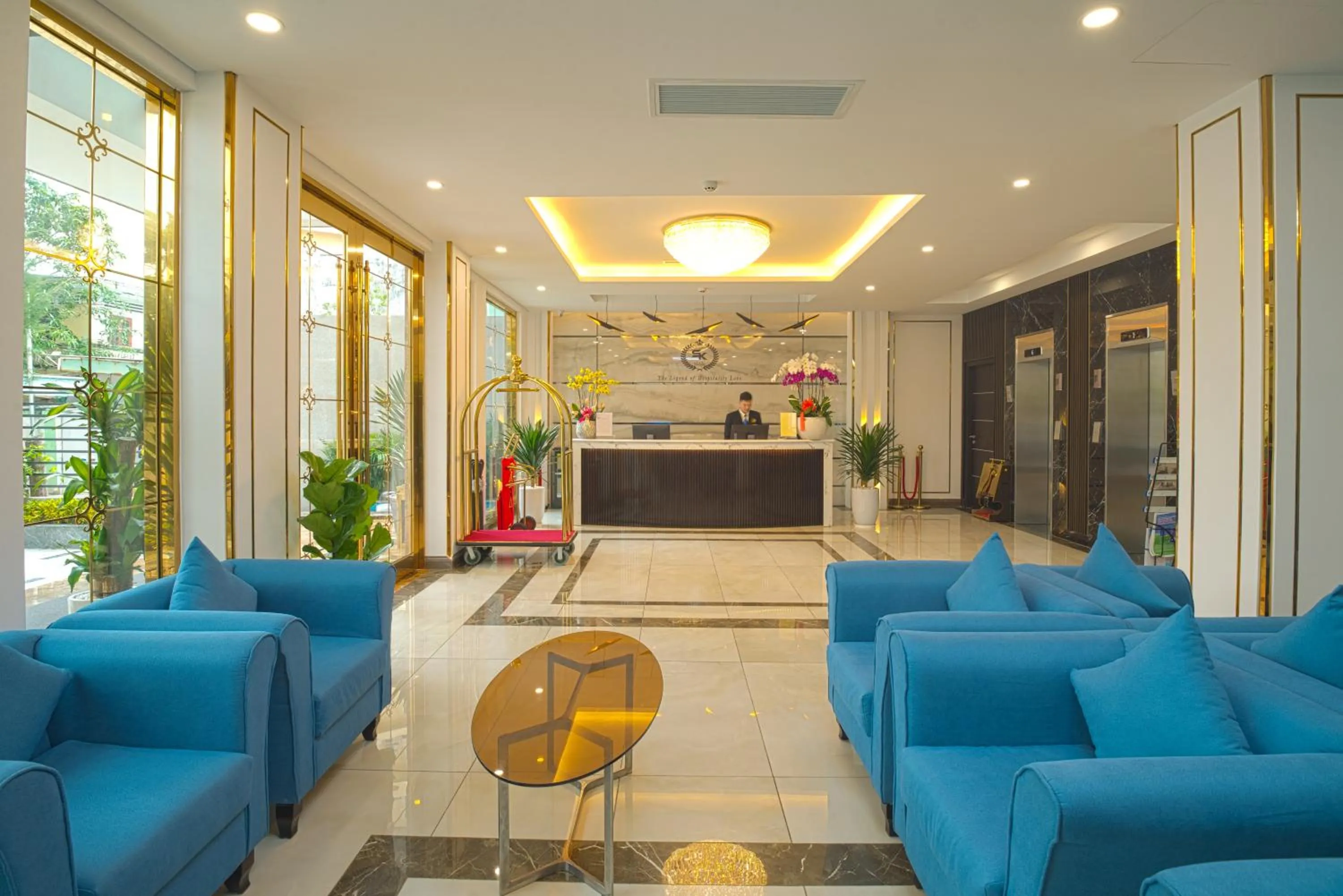 Lobby or reception in SK LEGEND VUNG TAU HOTEL
