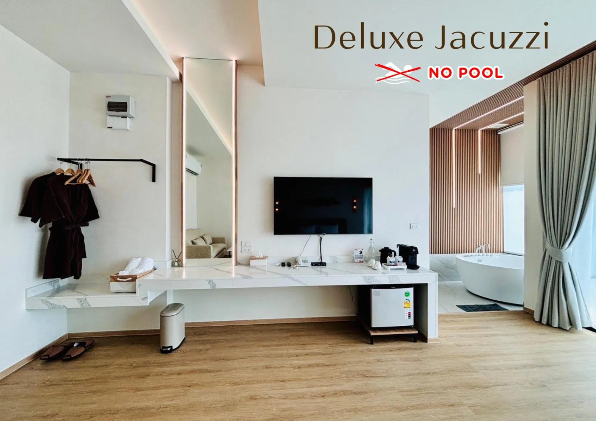 Photo of the whole room in Rock Resort Ratchaburi