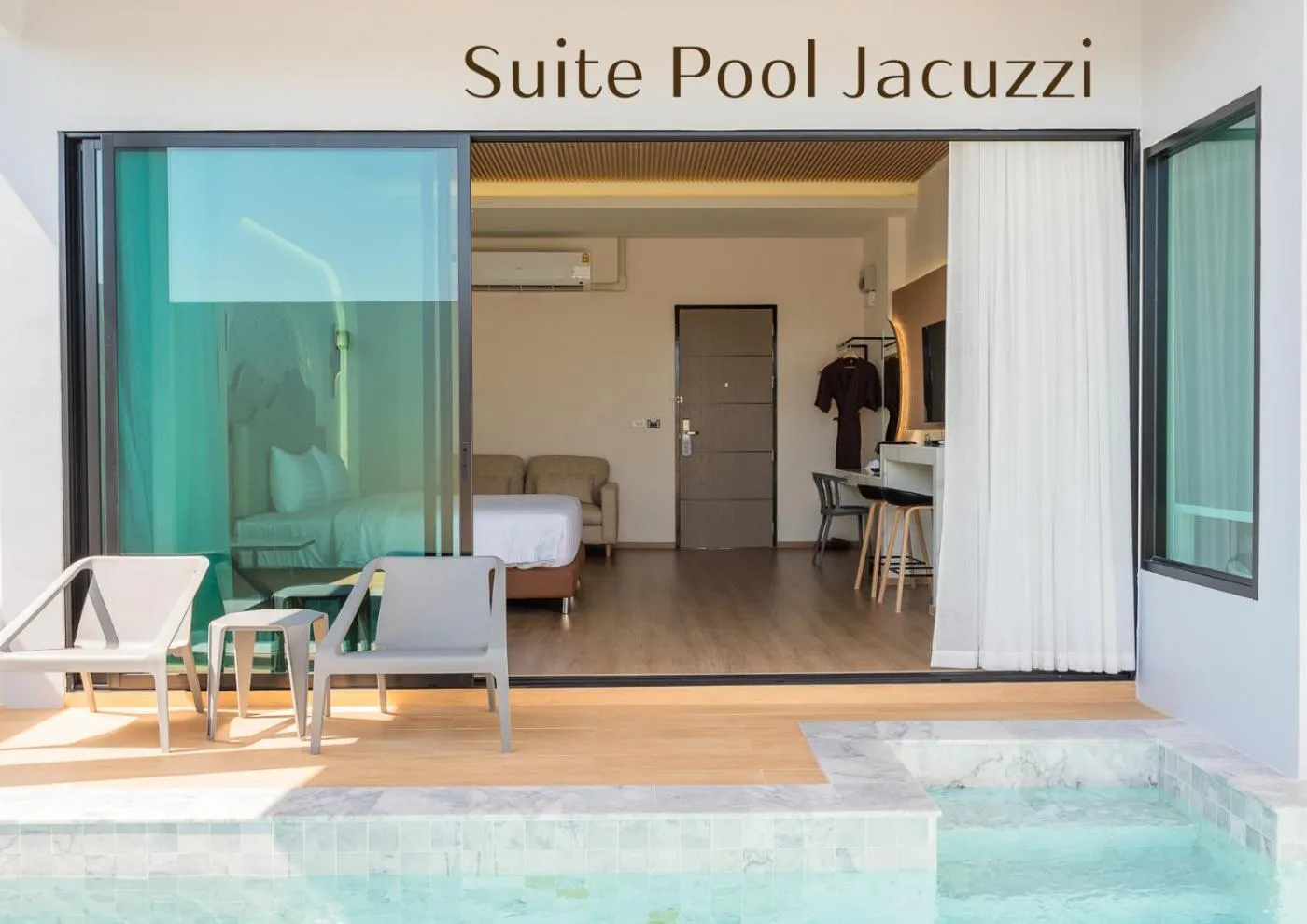 Photo of the whole room in Rock Resort Ratchaburi