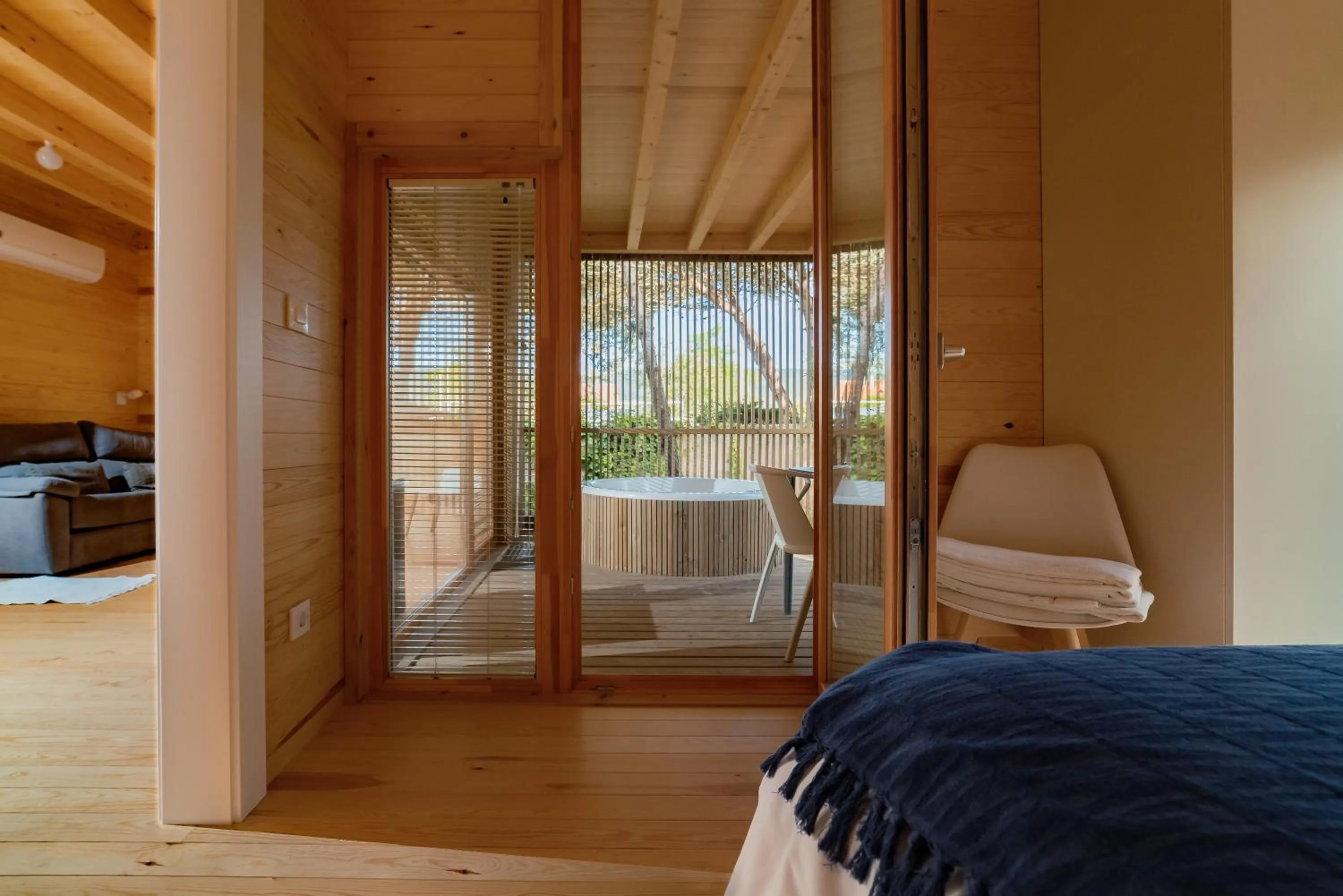 Bed in Cabanas Narea