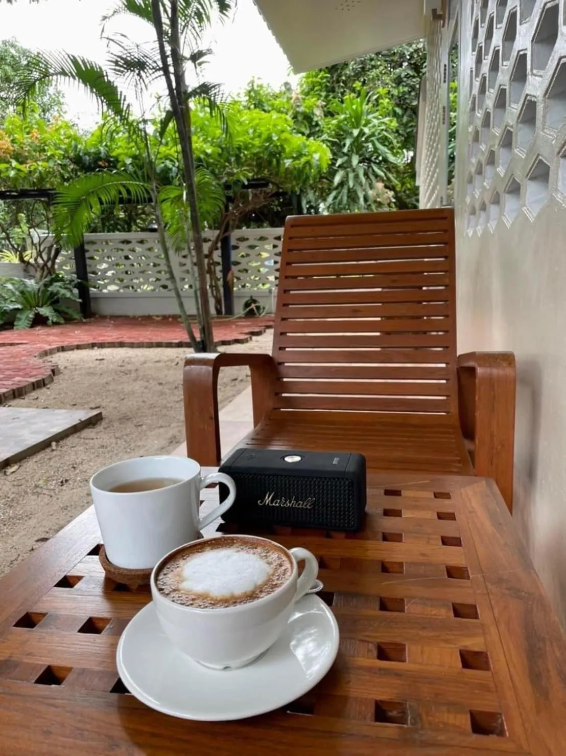 Seating area in Banya BnB ที่พักบ้านย่าบีแอนด์บี เมืองประจวบฯ