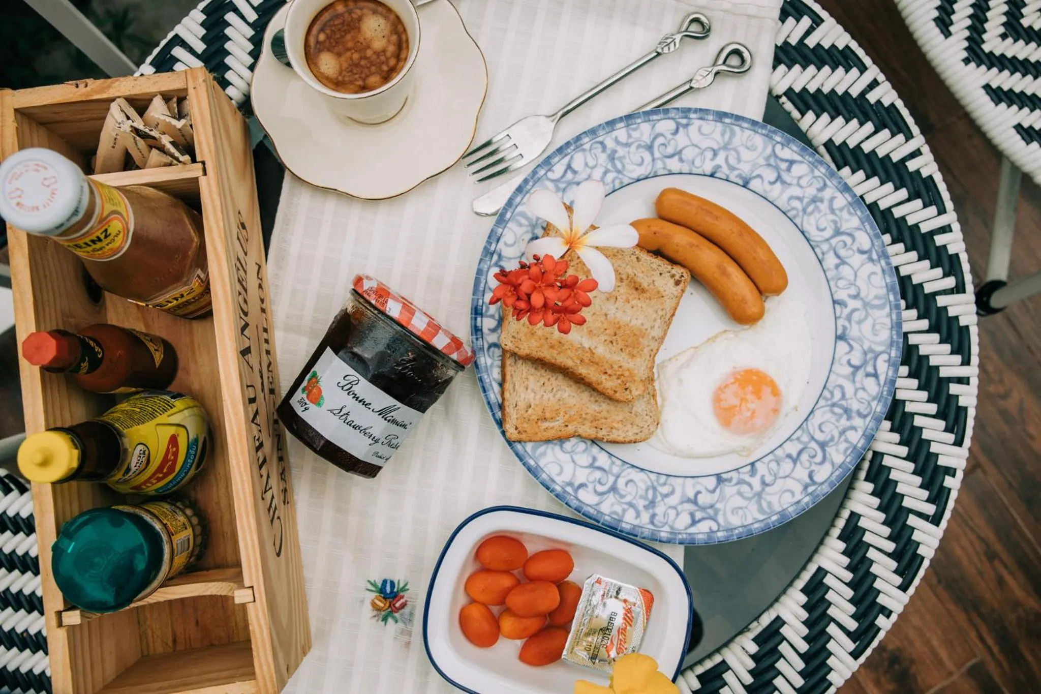 Food close-up in Banya BnB ที่พักบ้านย่าบีแอนด์บี เมืองประจวบฯ