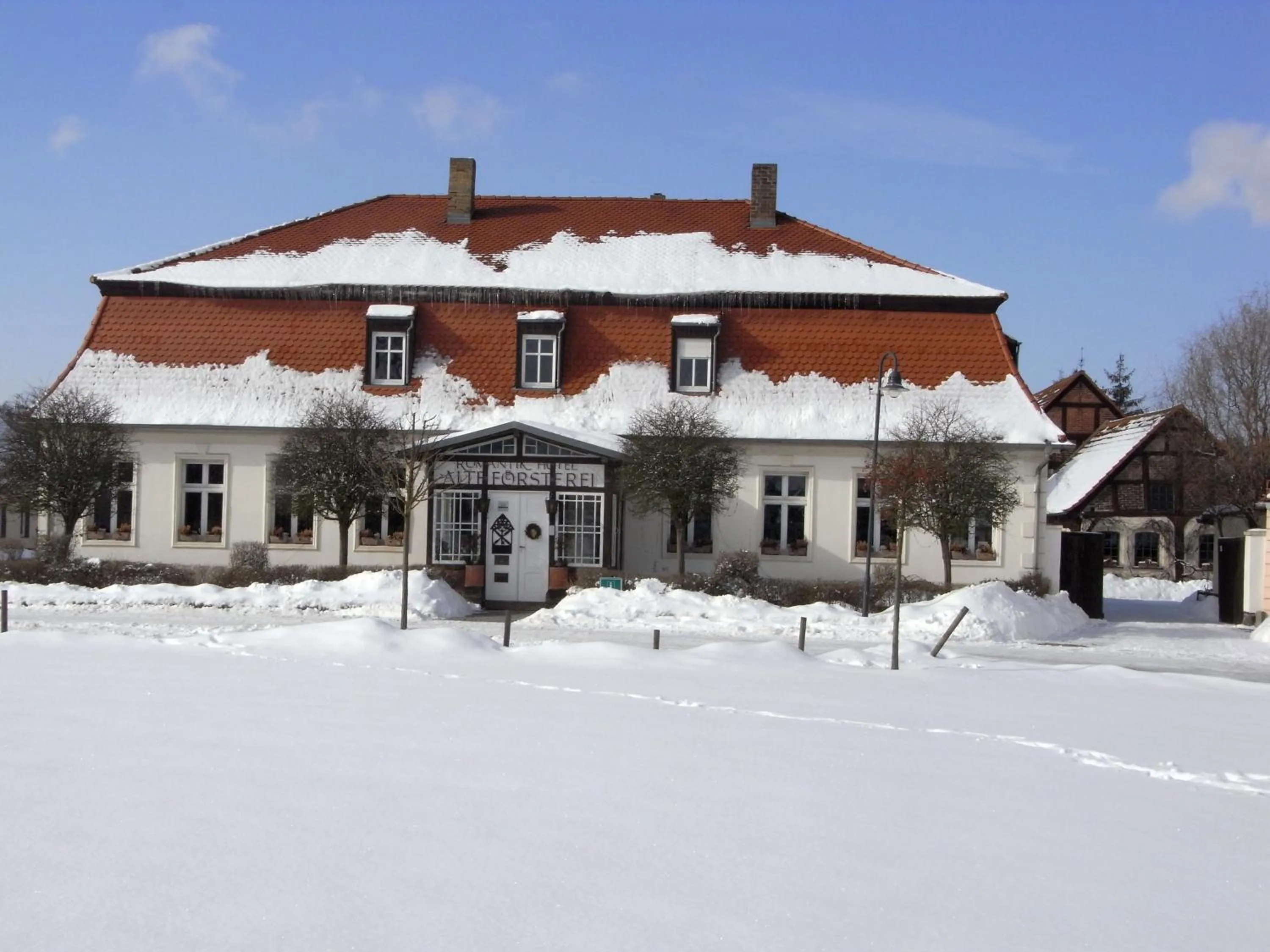 Facade/entrance in Hotel Alte Försterei