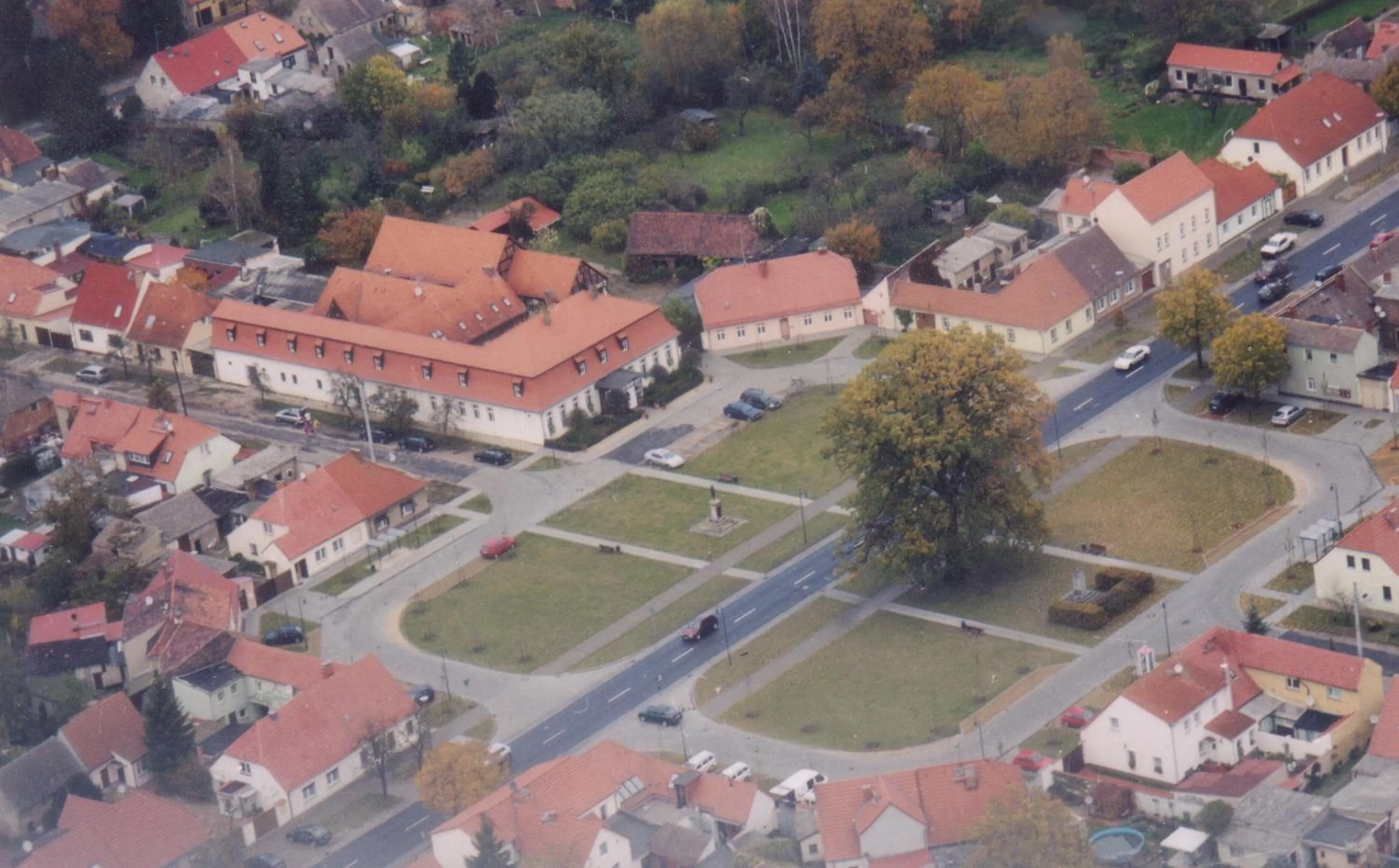 Bird's eye view in Hotel Alte Försterei