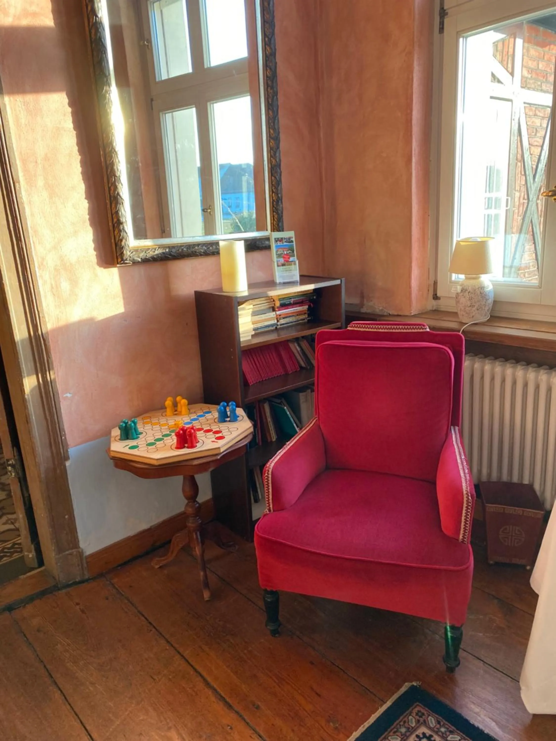 Lobby or reception in Hotel Alte Försterei