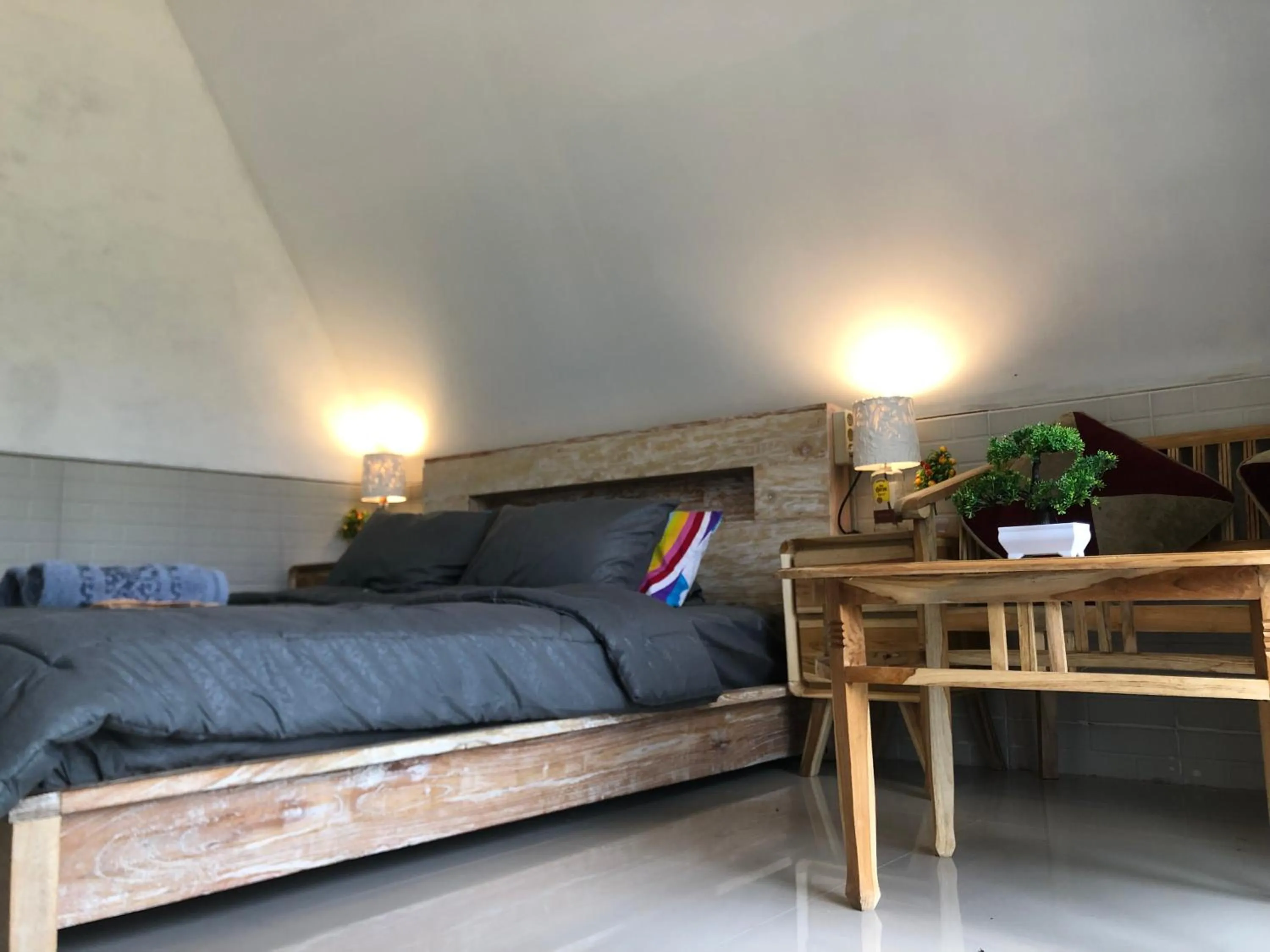 Bed in Batur Homestay and Lodge