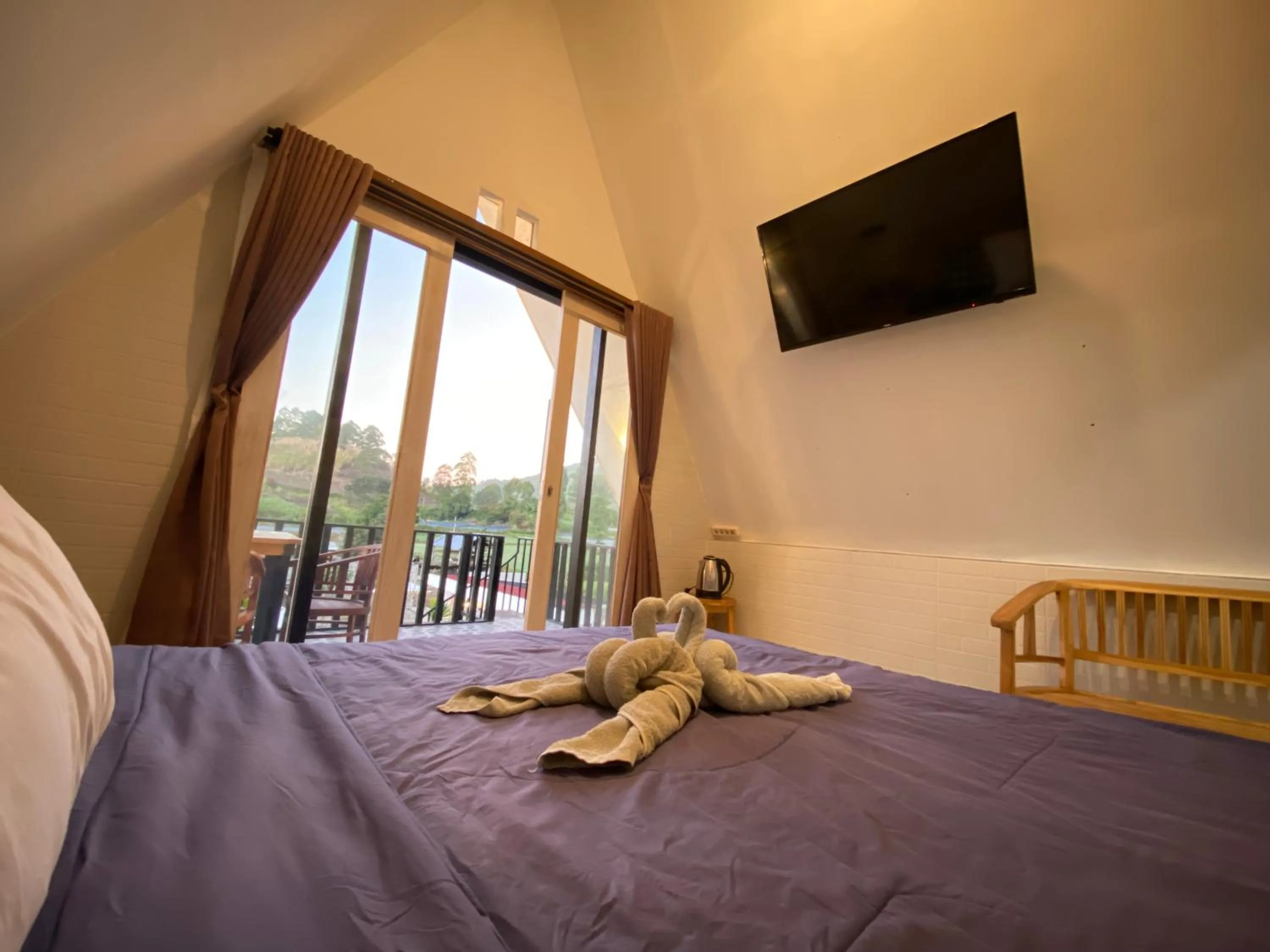 Bed in Batur Homestay and Lodge