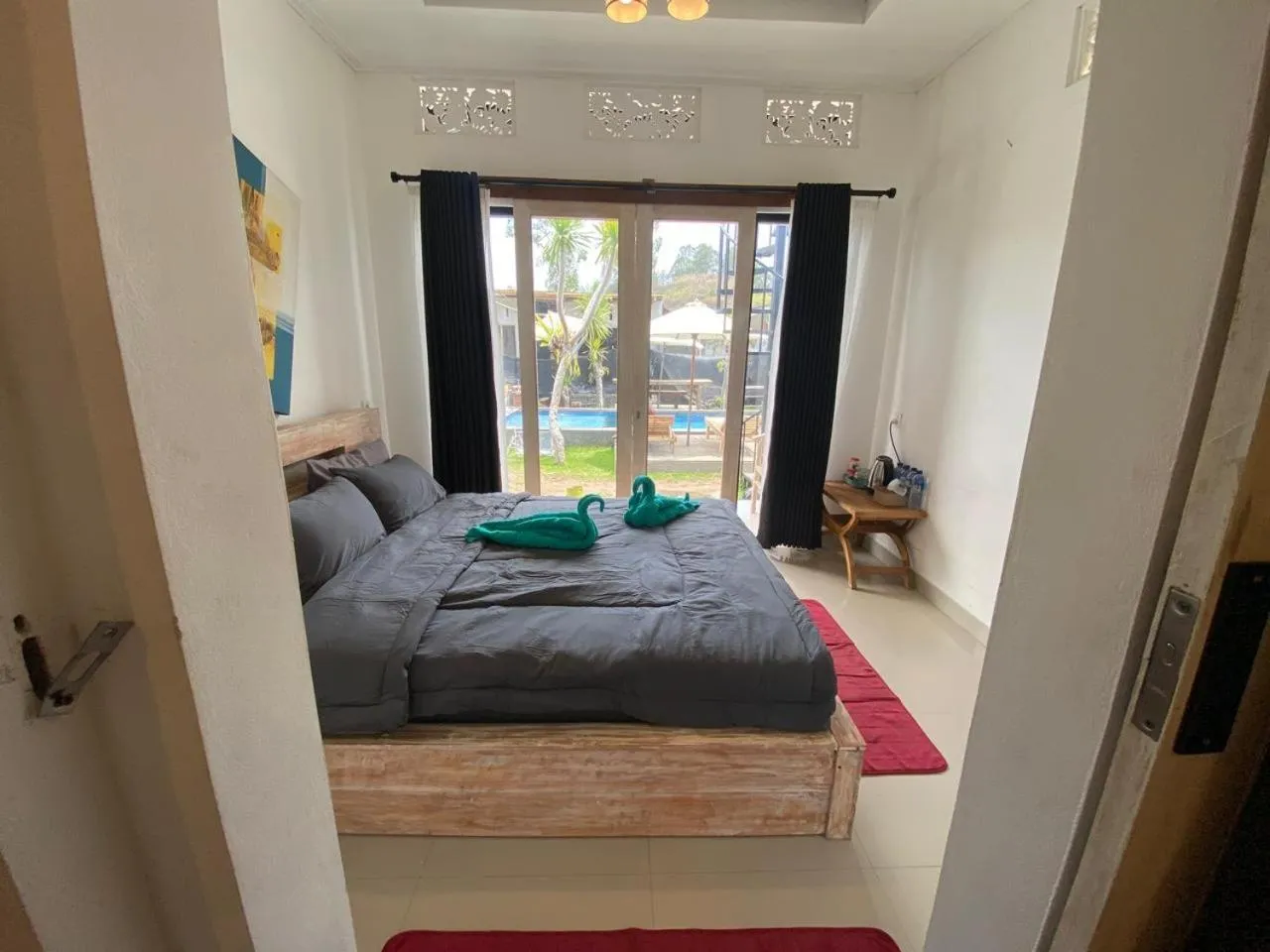 Twin Room with Mountain View in Batur Homestay and Lodge