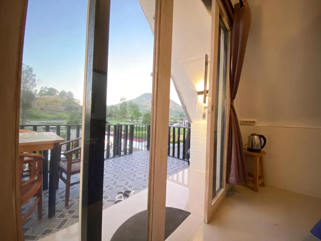 Balcony/Terrace in Batur Homestay and Lodge