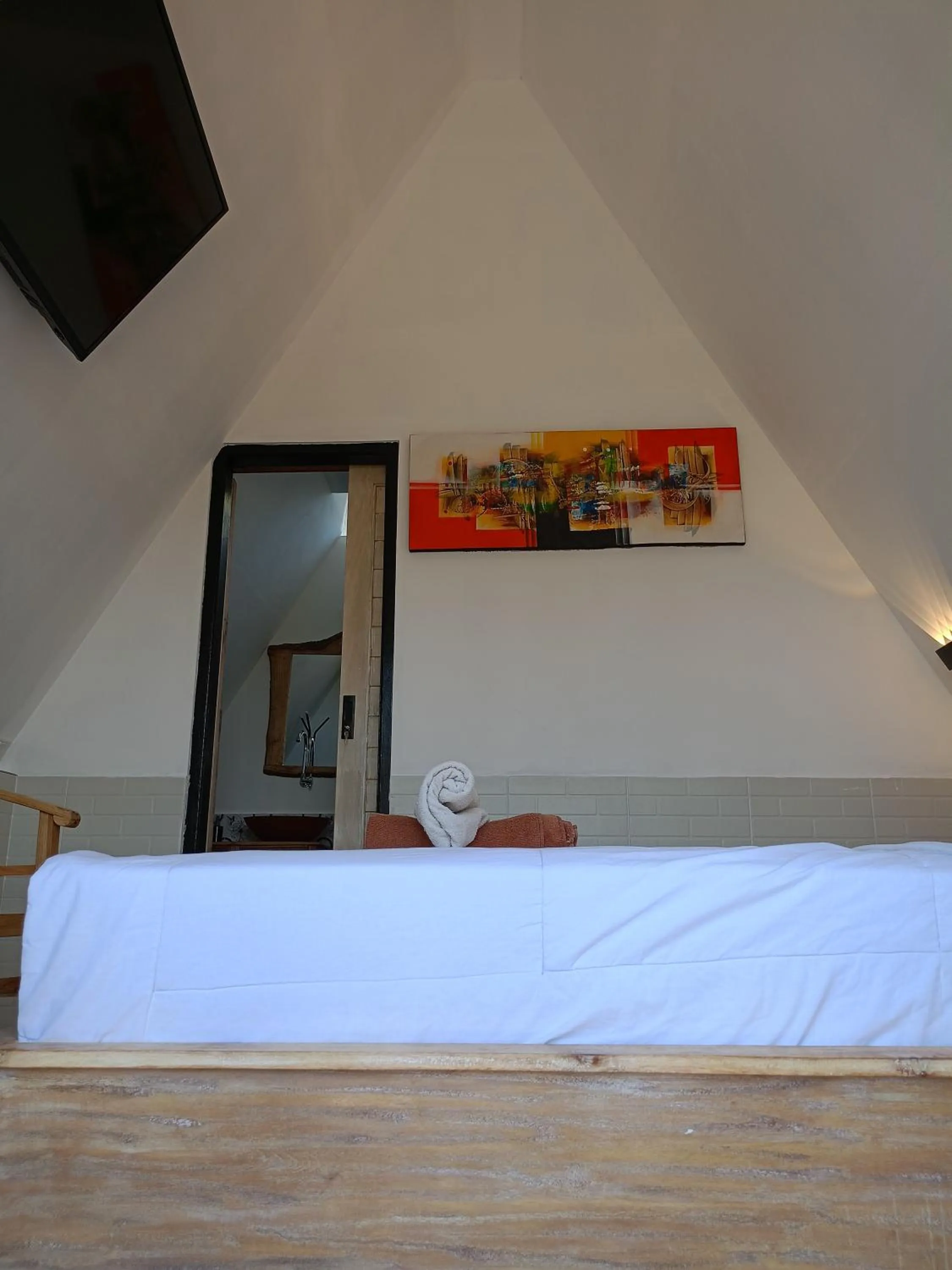 Bed in Batur Homestay and Lodge