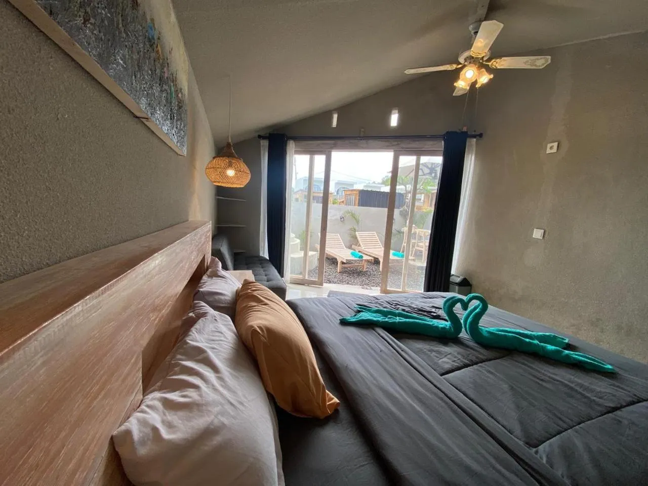 Bed in Batur Homestay and Lodge