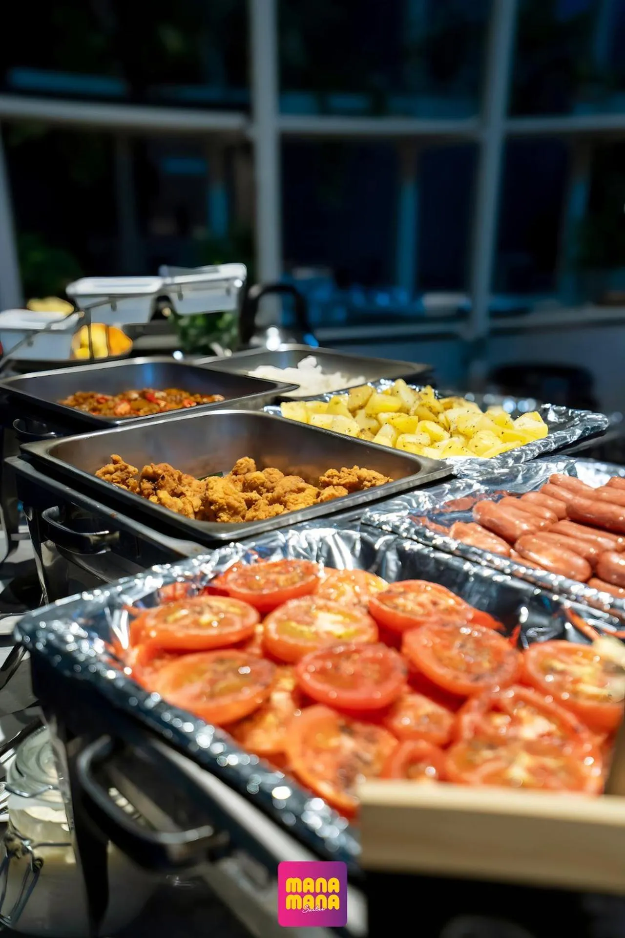 Breakfast in Ceylonz Suites KLCC Rooftop Infinity Pool KL Tower View