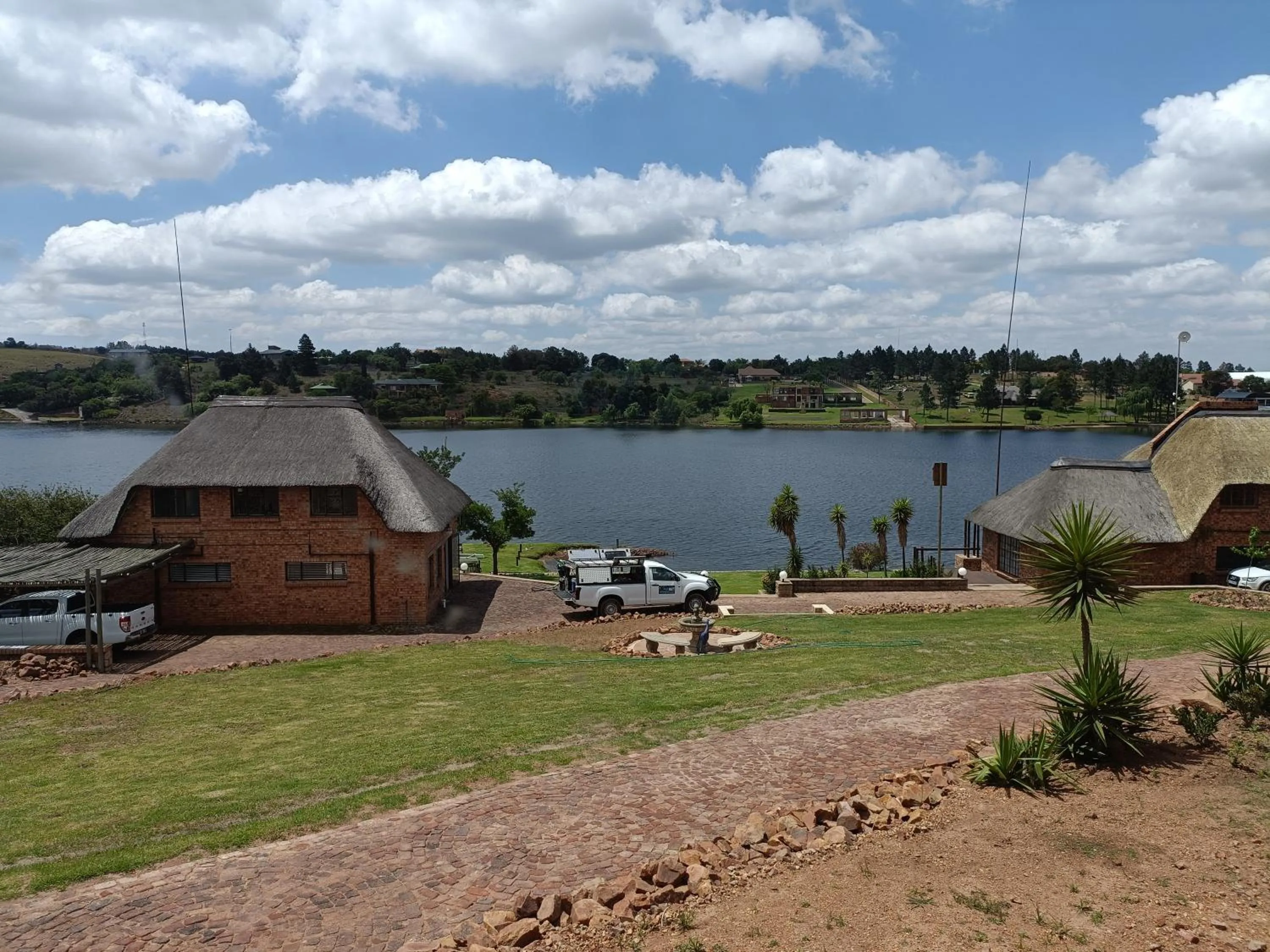 Lake view in Sedgefield Lodge