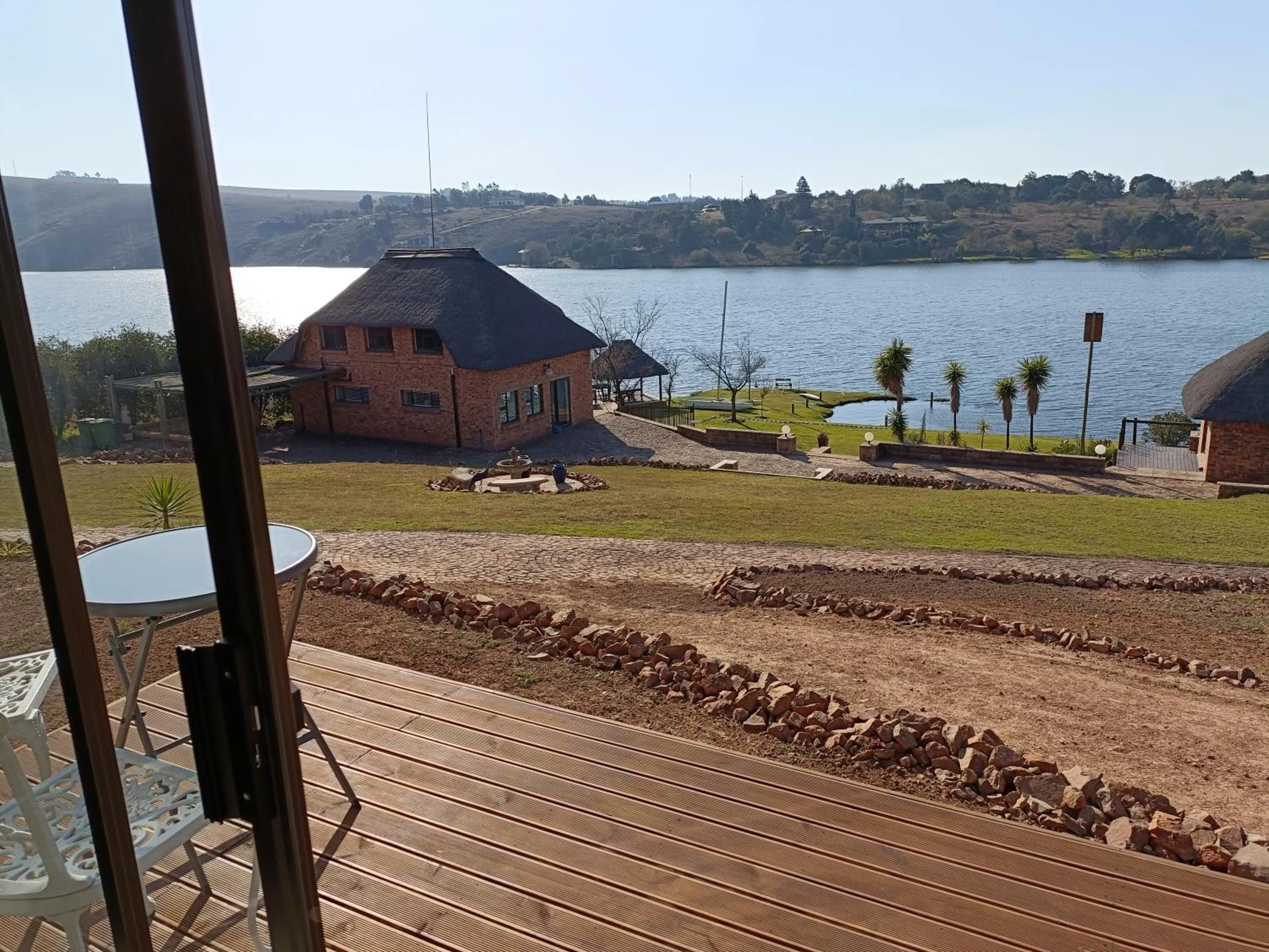 Patio in Sedgefield Lodge