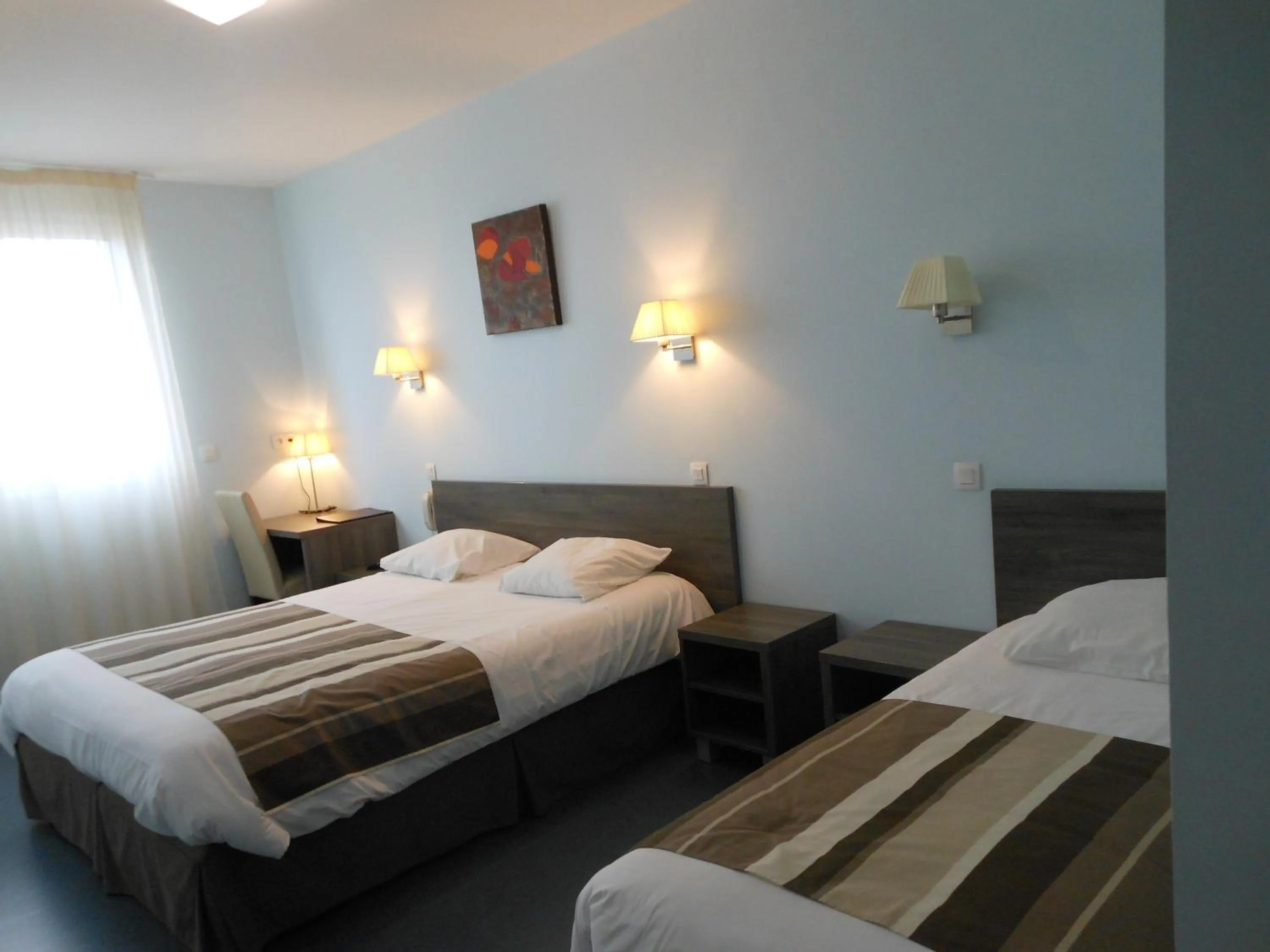 Bedroom, Bed in Hotel du Parc