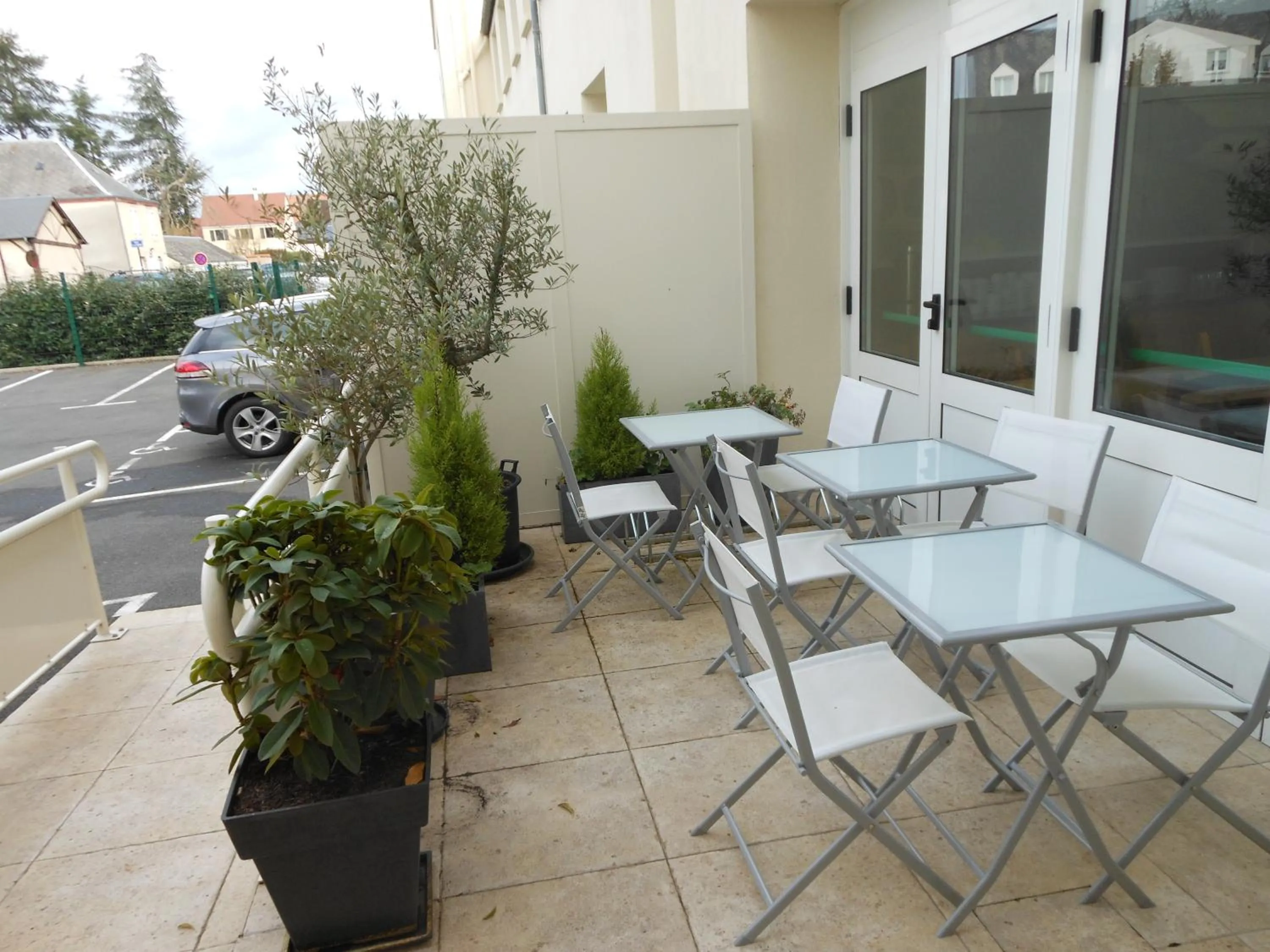 Balcony/Terrace in Hotel du Parc