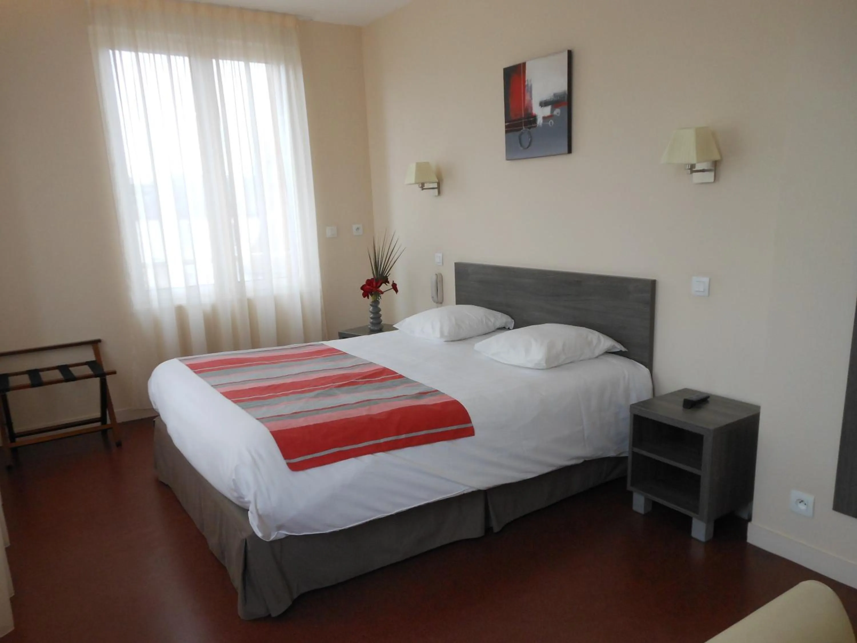 Bedroom, Bed in Hotel du Parc