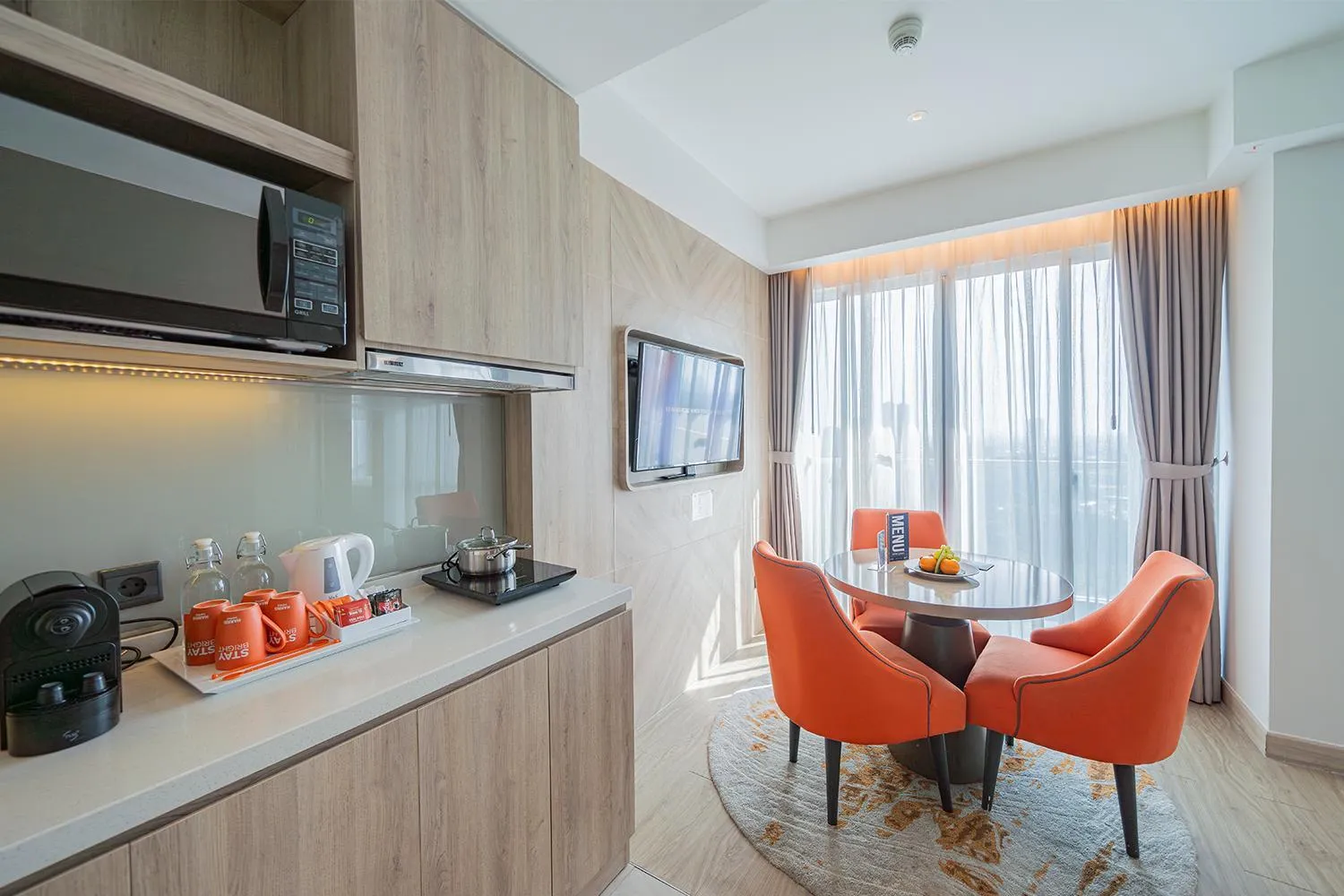 Living room in Harris Suites Puri Mansion