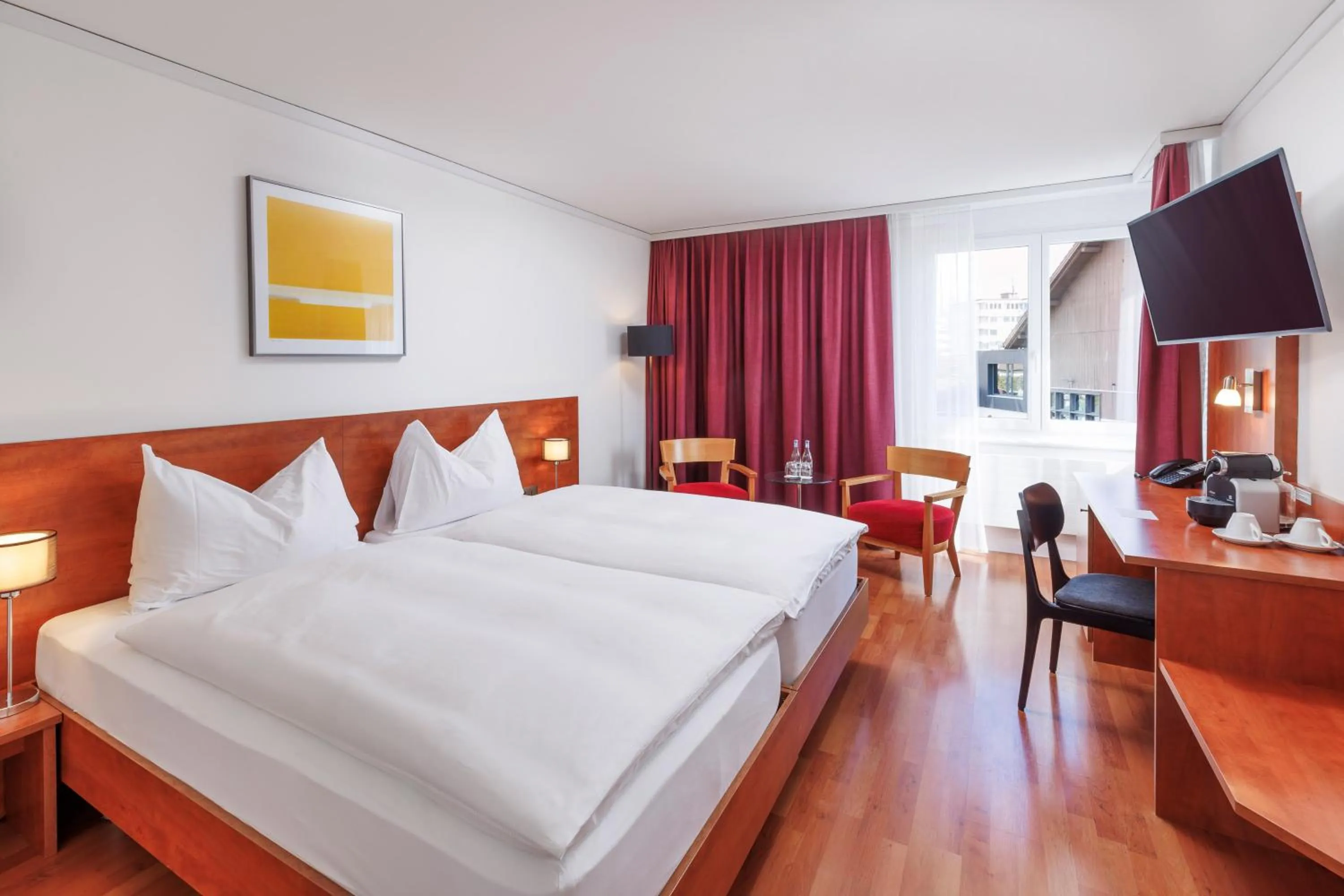 Bed in Sorell Hotel Sonnental Dübendorf