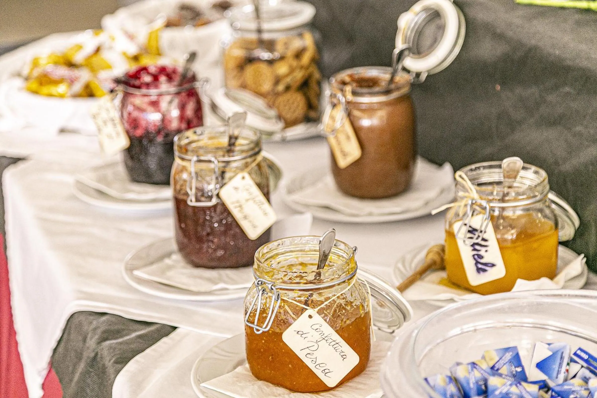 Italian breakfast in Hotel Tropical