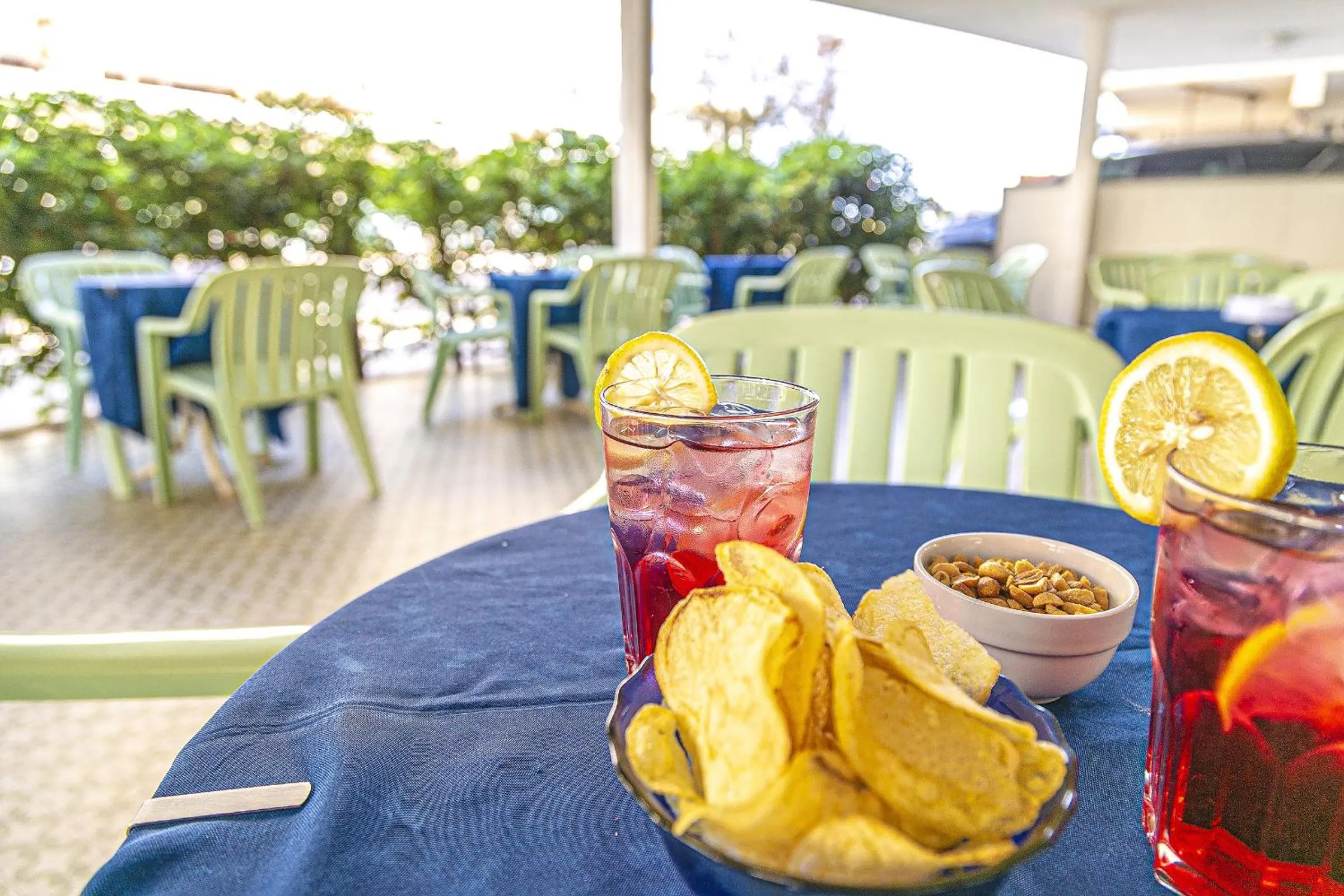 Patio in Hotel Tropical