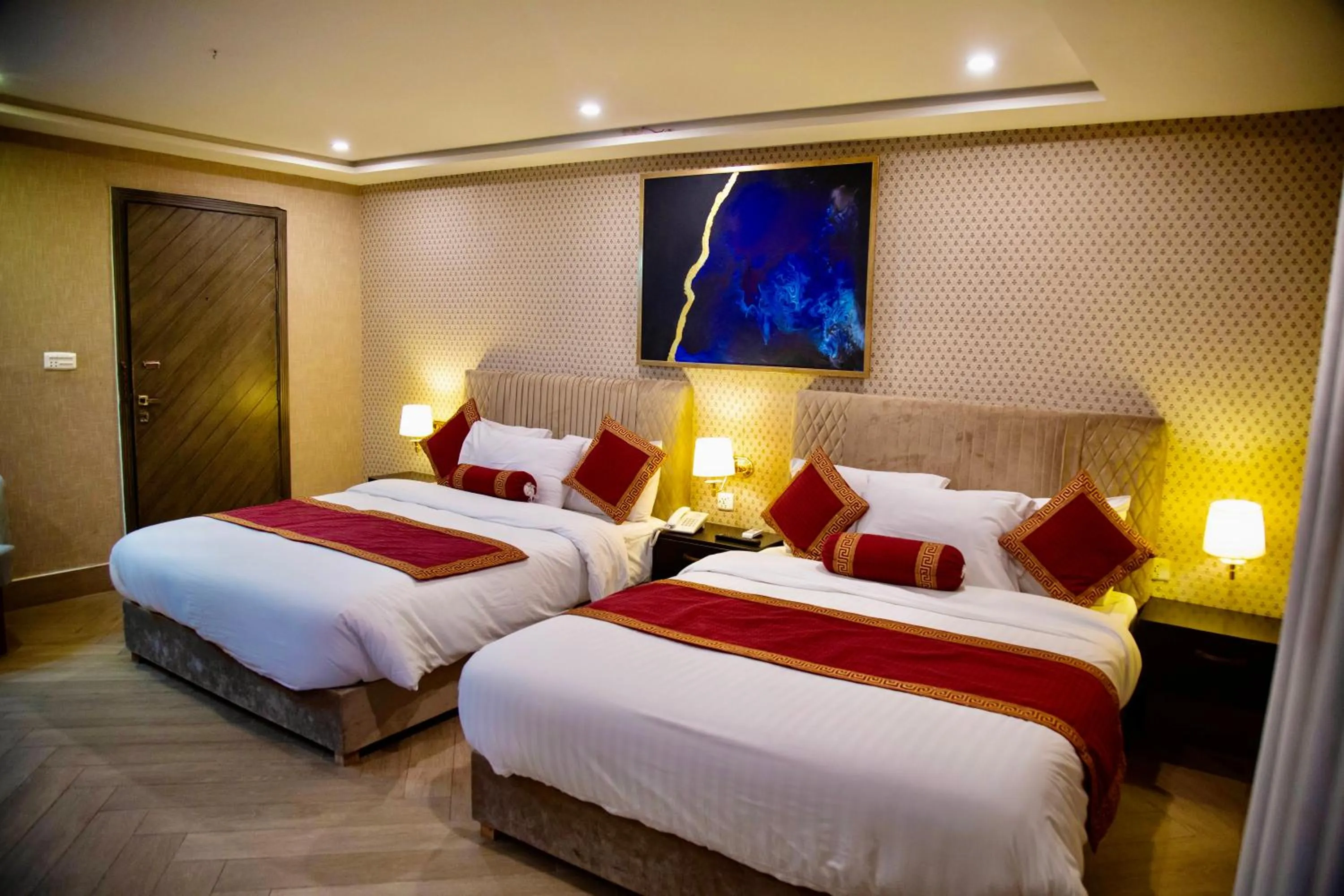 Bed in Shelton's Ambassador