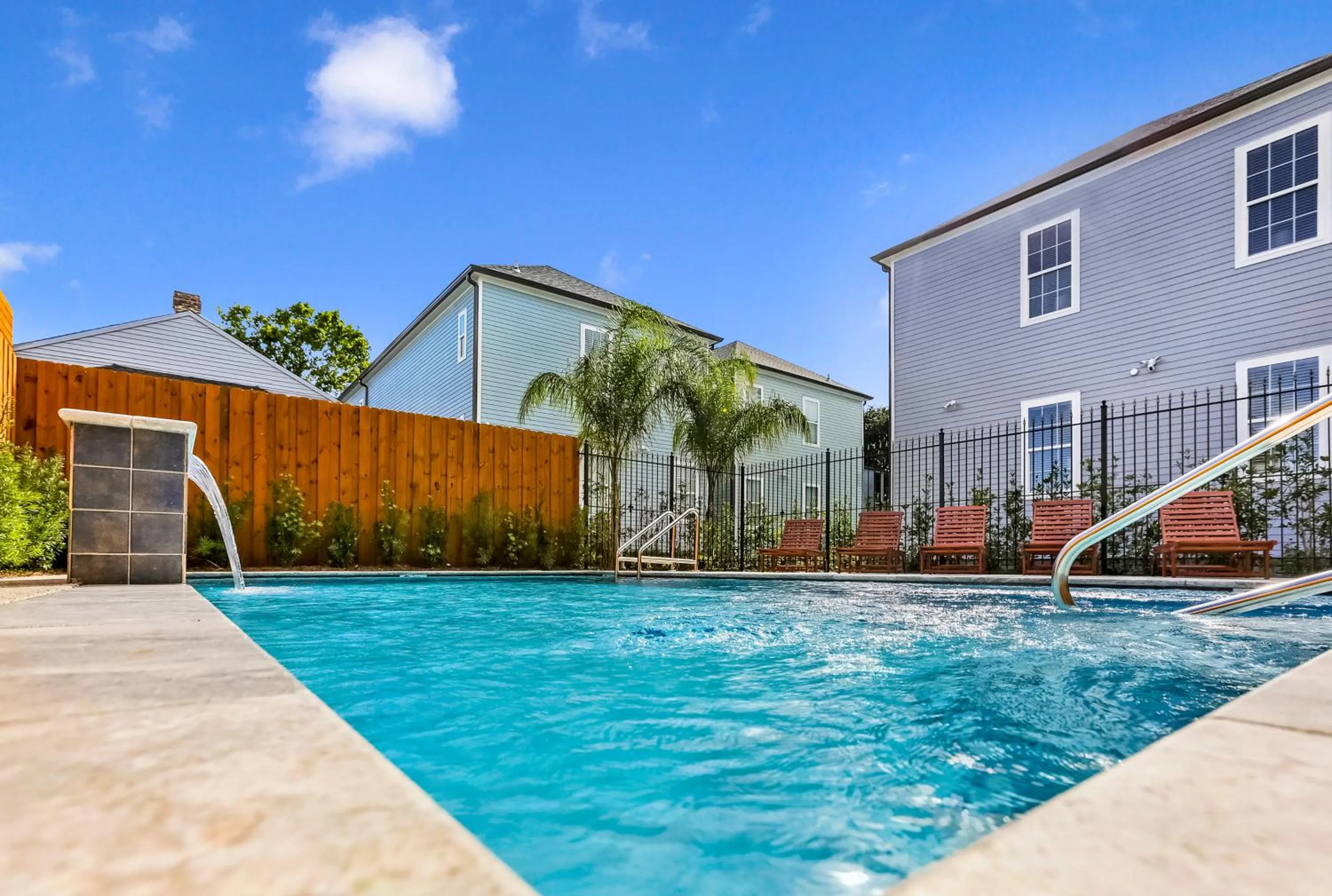 Swimming pool in Hosteeva Chic Urban Retreat w Pool Steps to St Charles Ave and Near Bourbon St