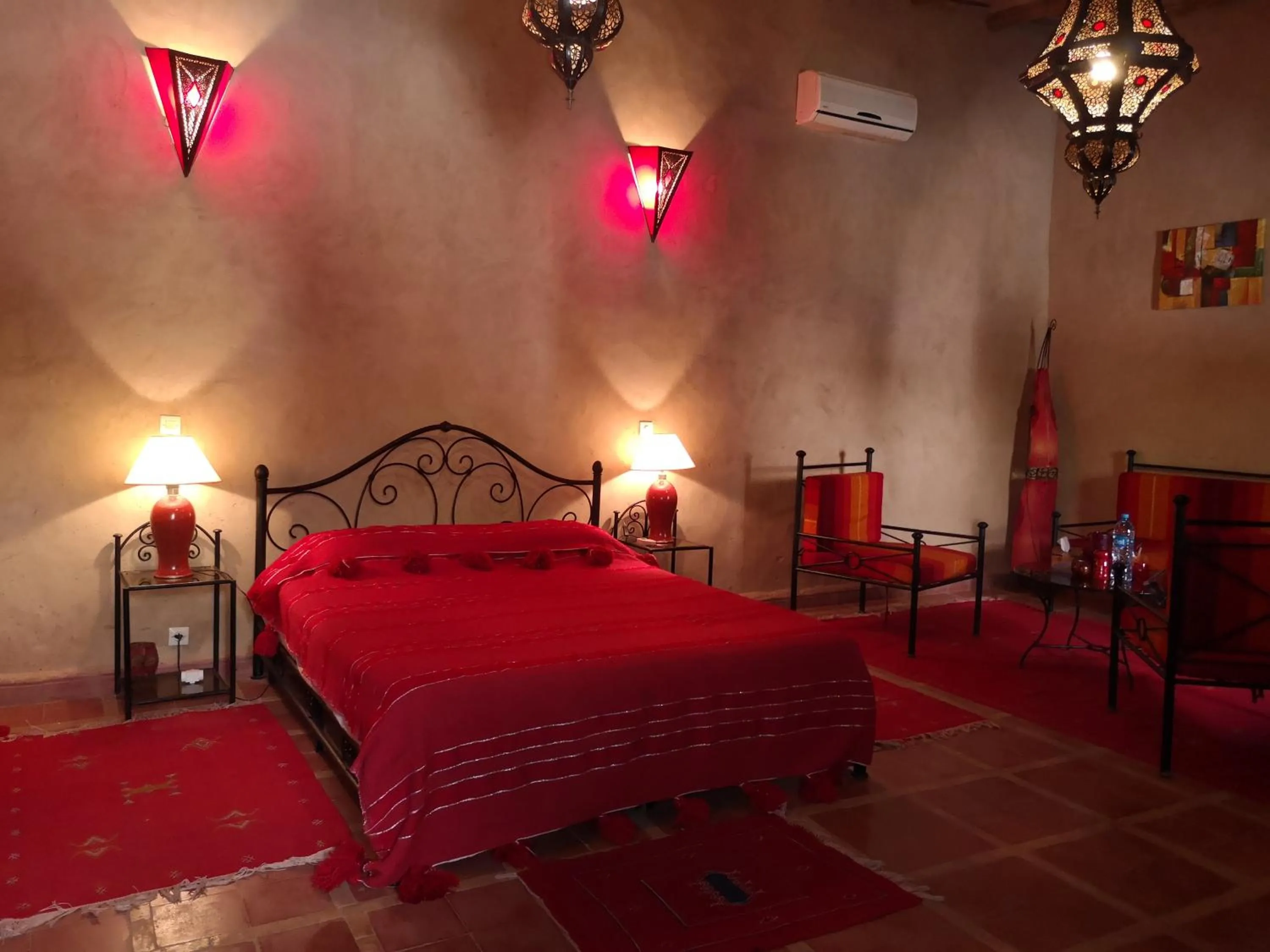 Bed in Riad Ain Khadra