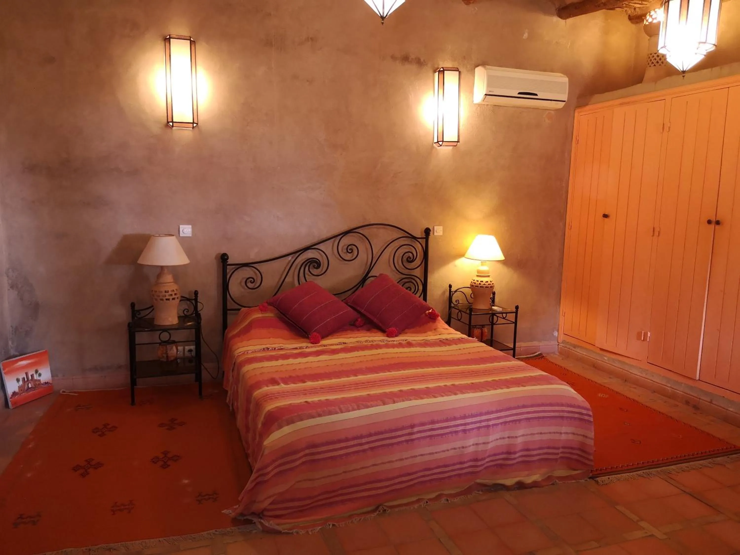 Bed in Riad Ain Khadra