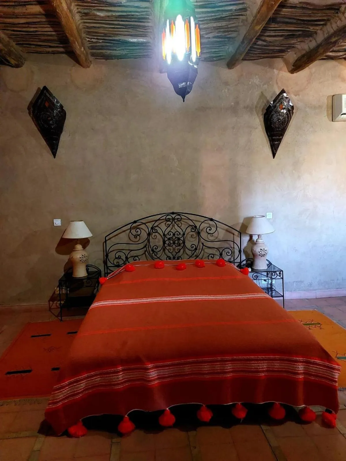 Bed in Riad Ain Khadra