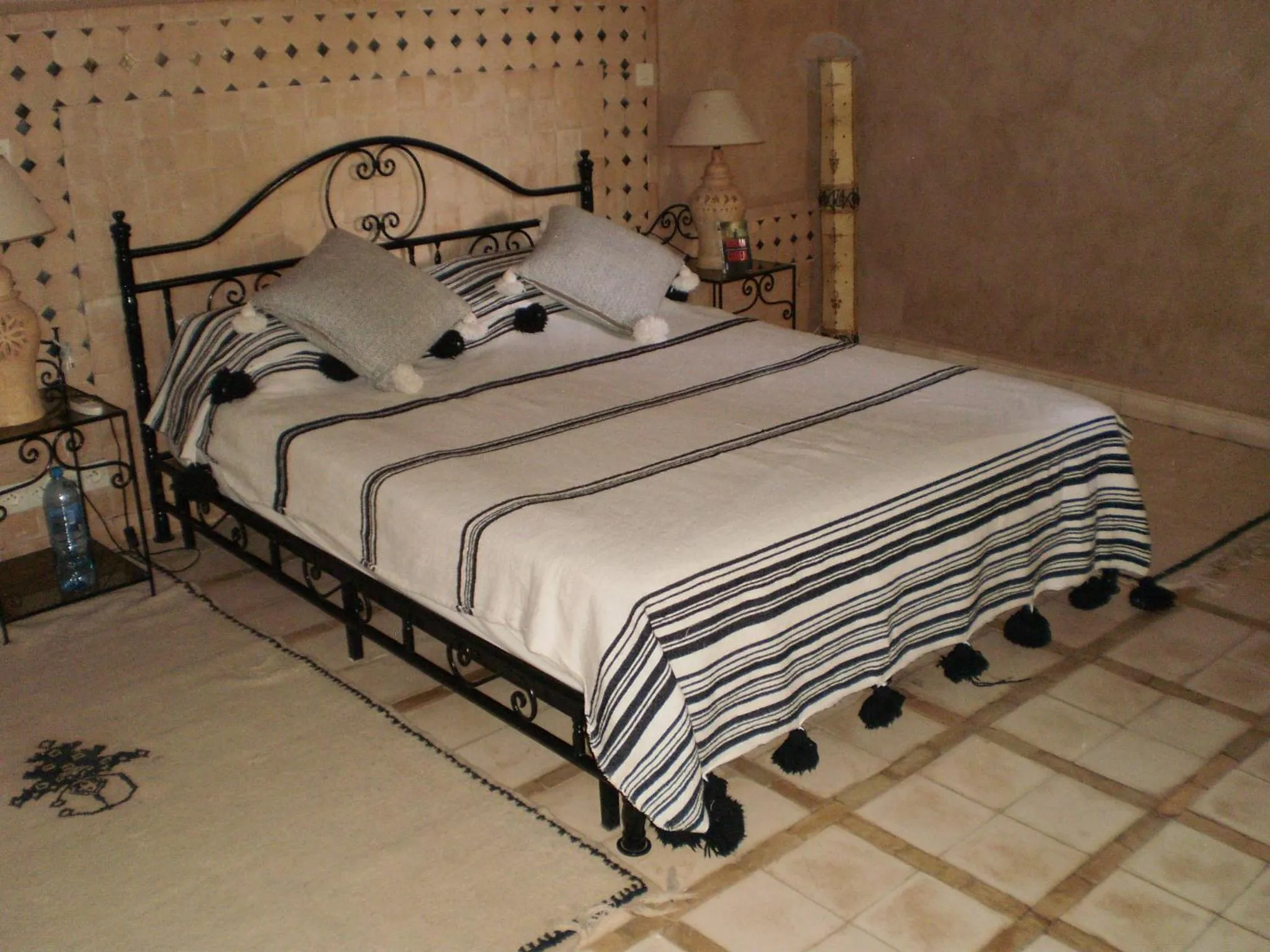 Bed in Riad Ain Khadra