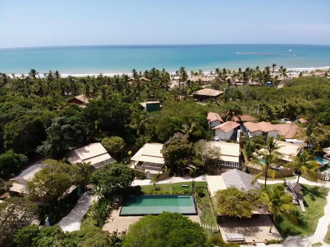 Bird's eye view in Villa dos Nativos Boutique Hotel