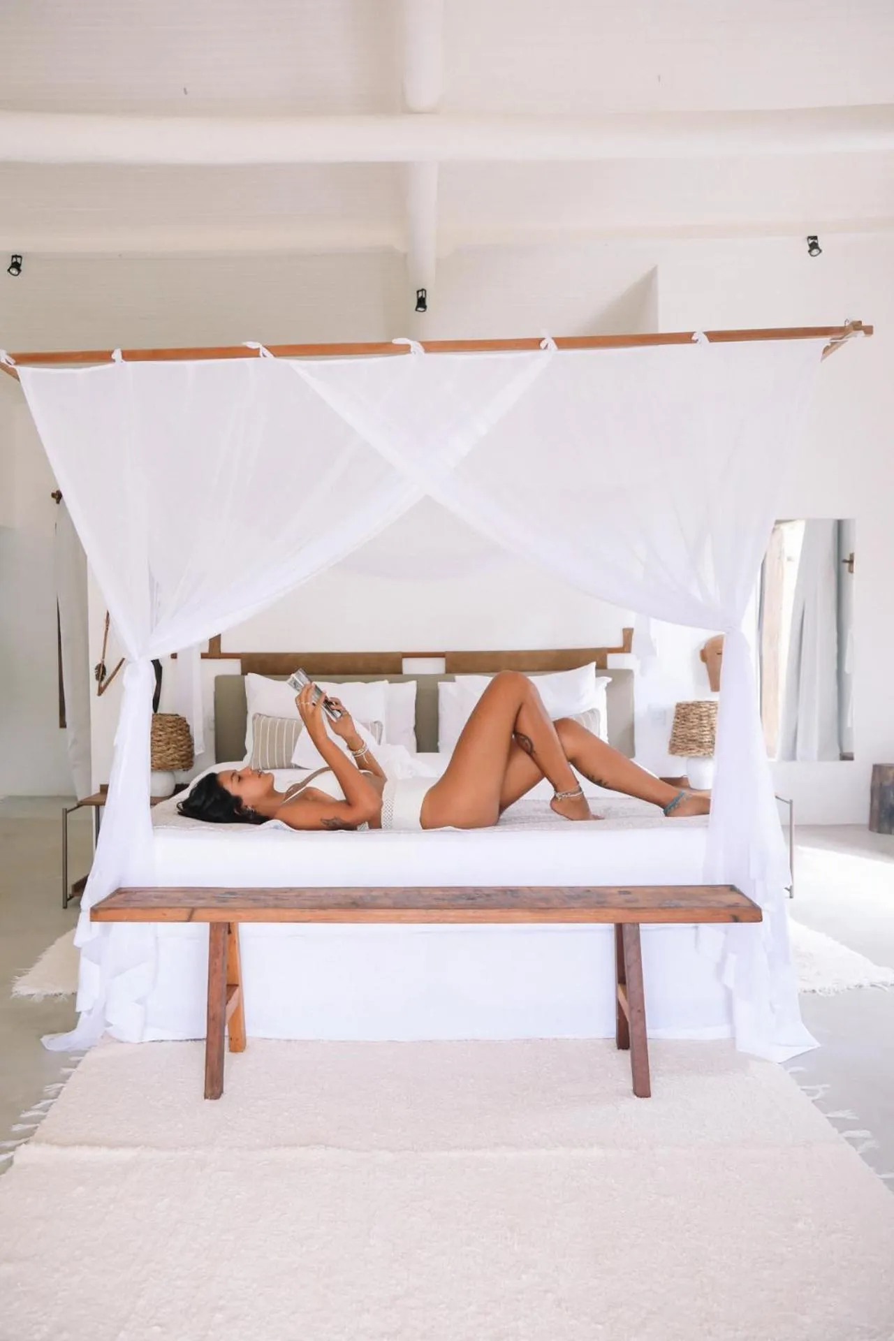 Bedroom, Bed in Villa dos Nativos Boutique Hotel