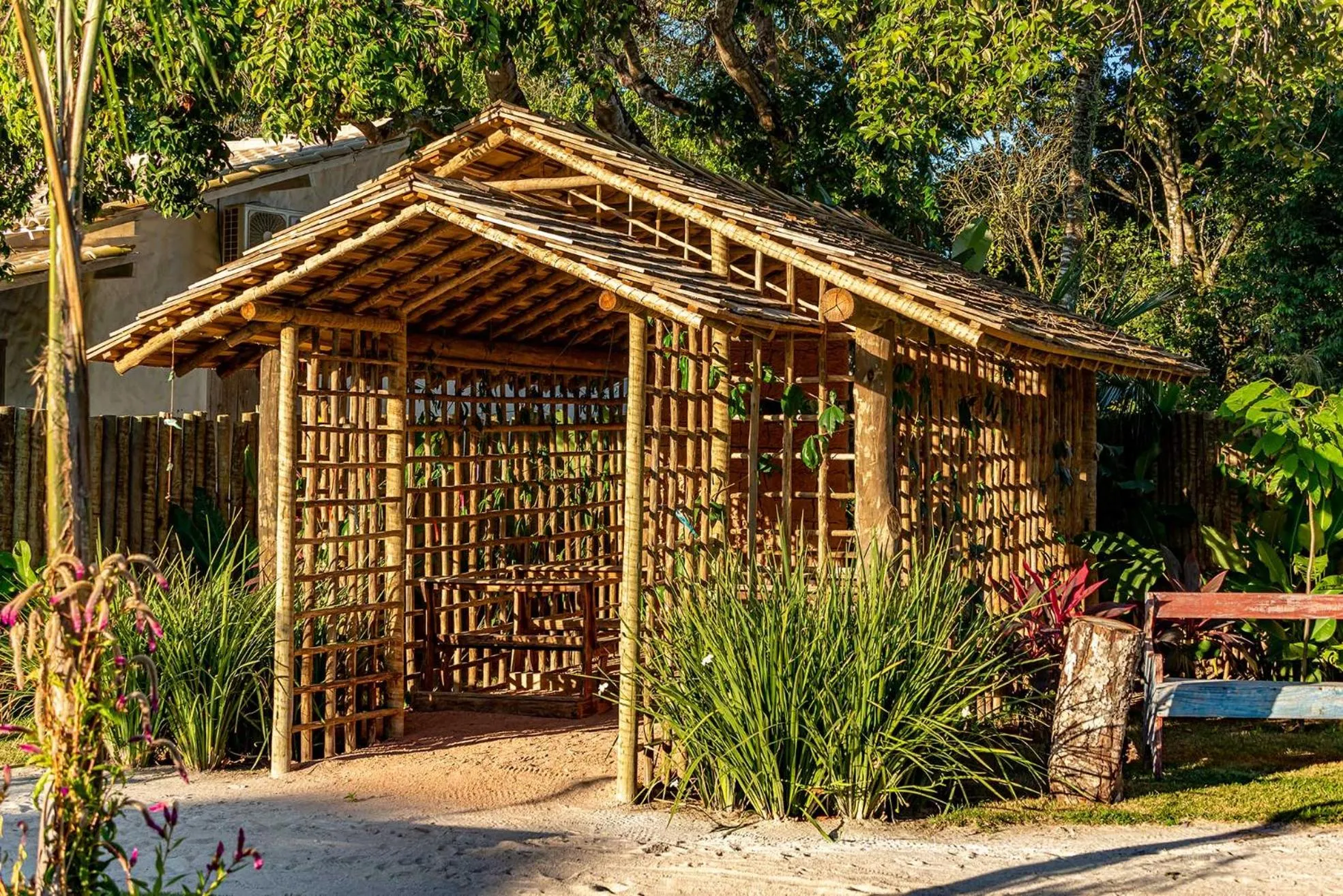 Decorative detail in Villa dos Nativos Boutique Hotel