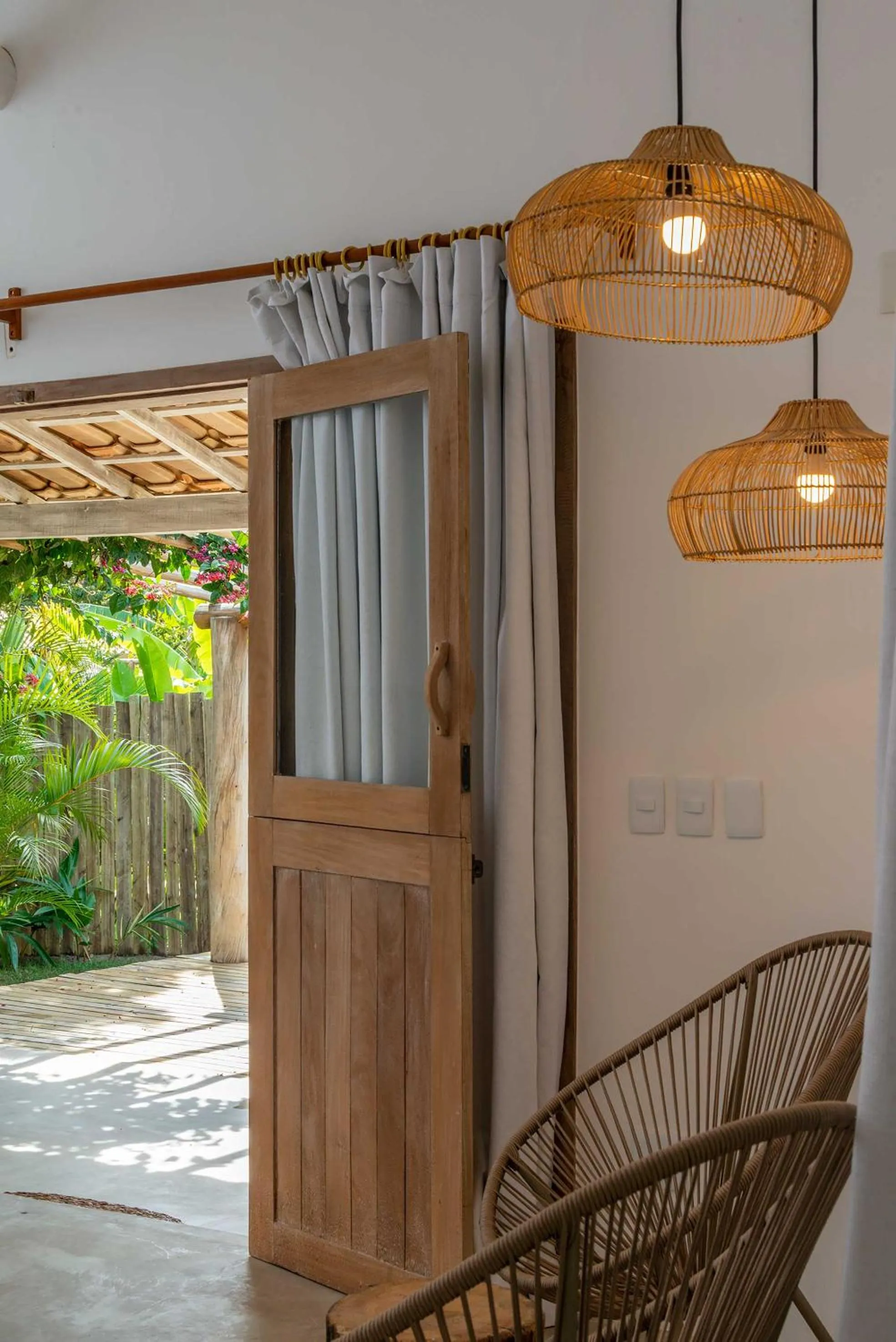 Decorative detail in Villa dos Nativos Boutique Hotel