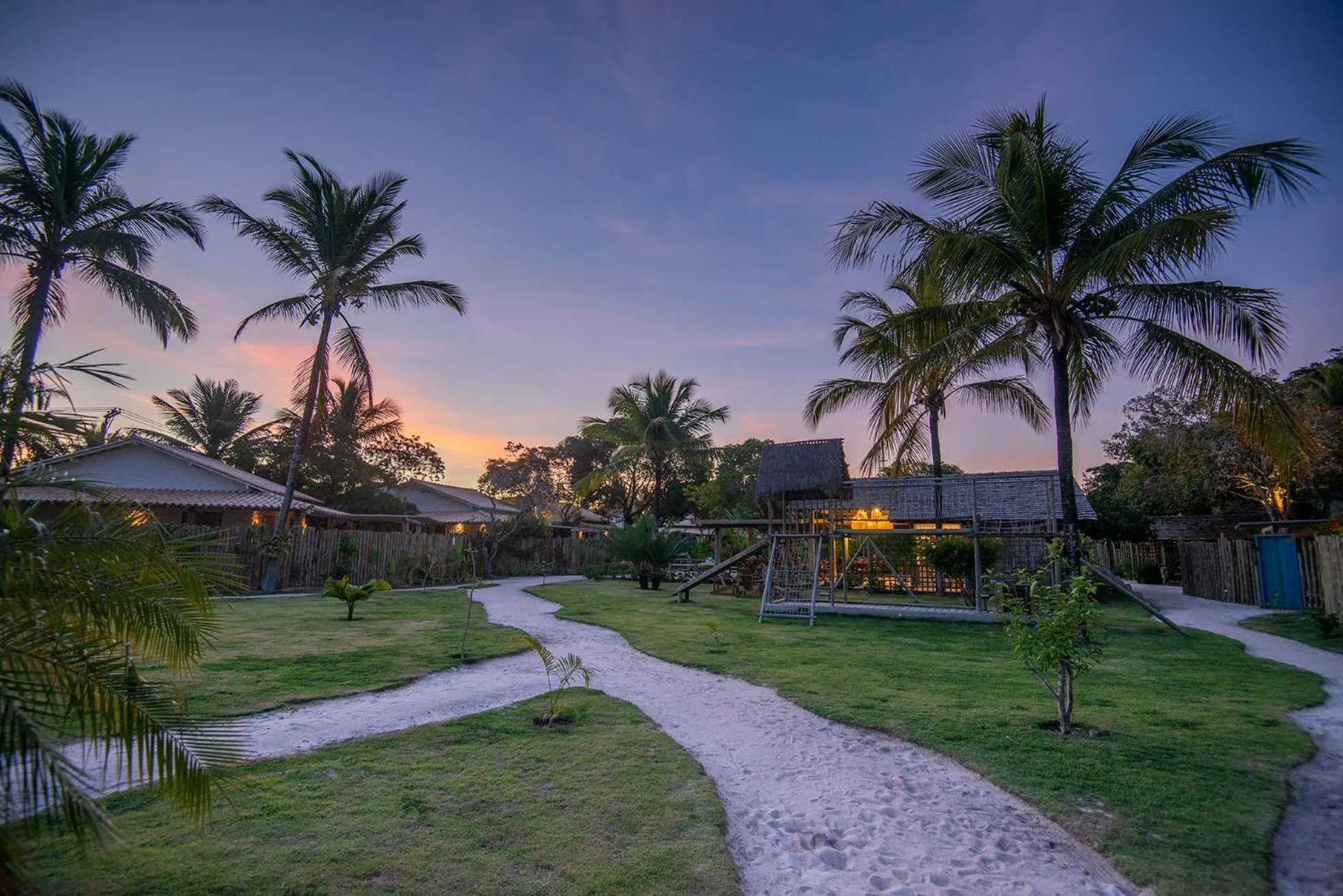 Garden in Villa dos Nativos Boutique Hotel