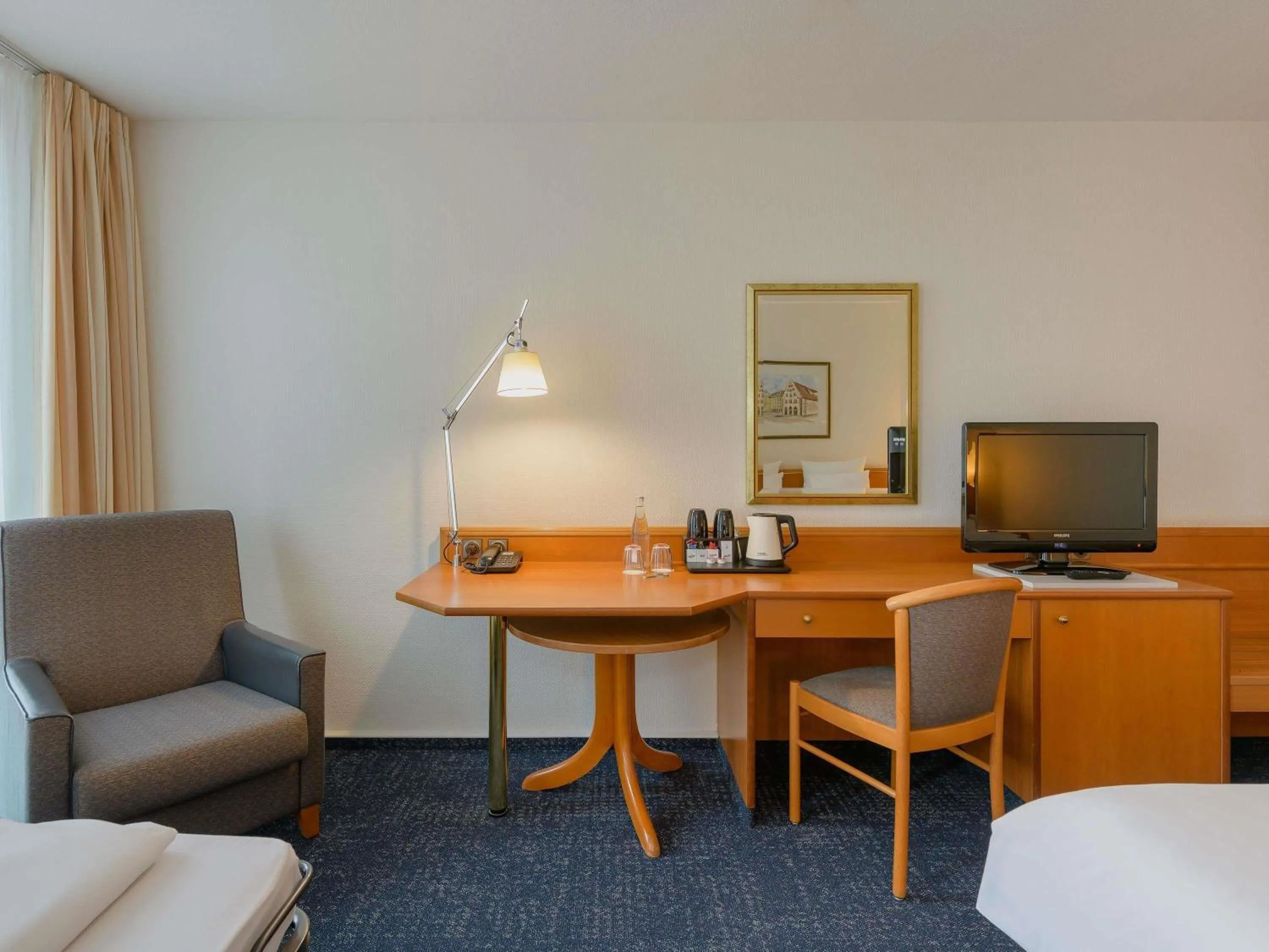 Bedroom in Novotel Freiburg am Konzerthaus