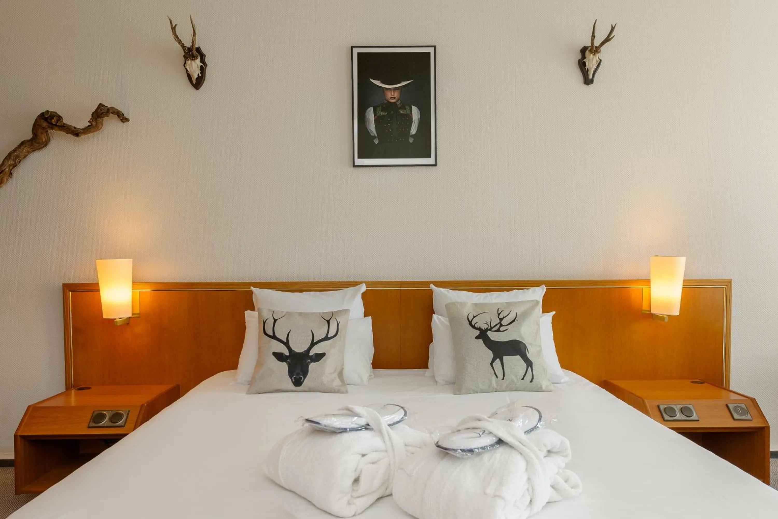 Bed in Novotel Freiburg am Konzerthaus