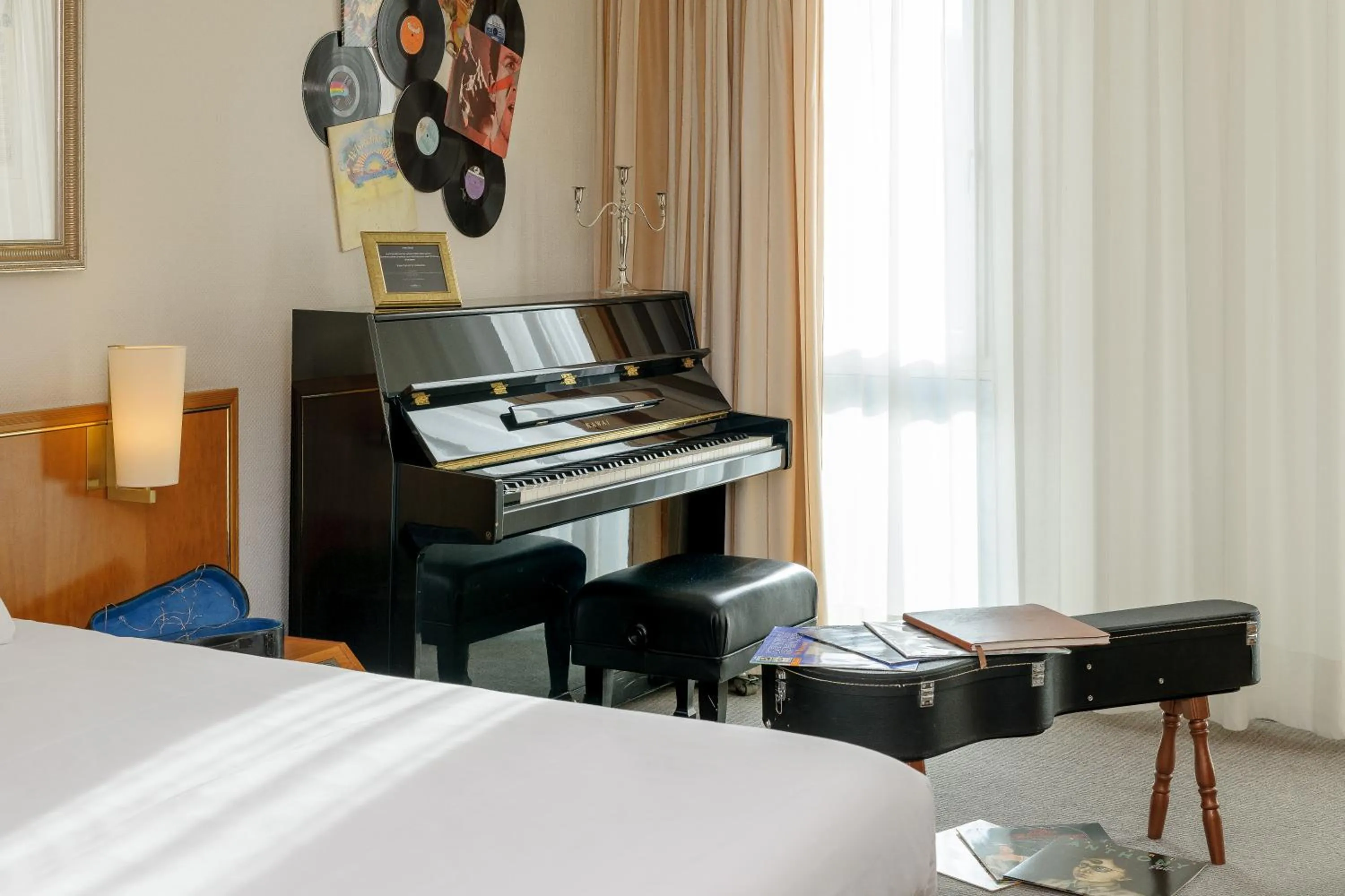 Bed in Novotel Freiburg am Konzerthaus