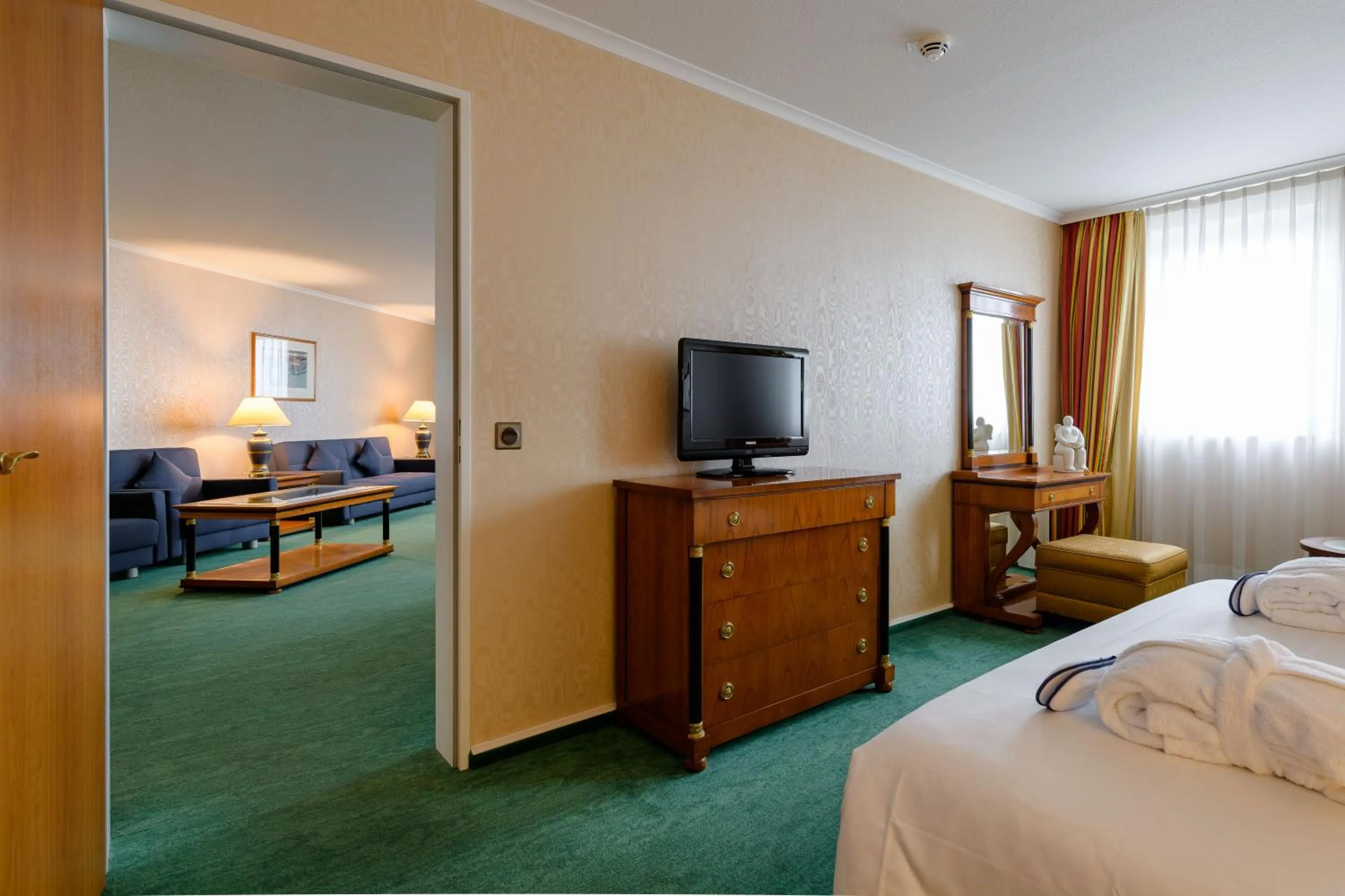 Bed in Novotel Freiburg am Konzerthaus