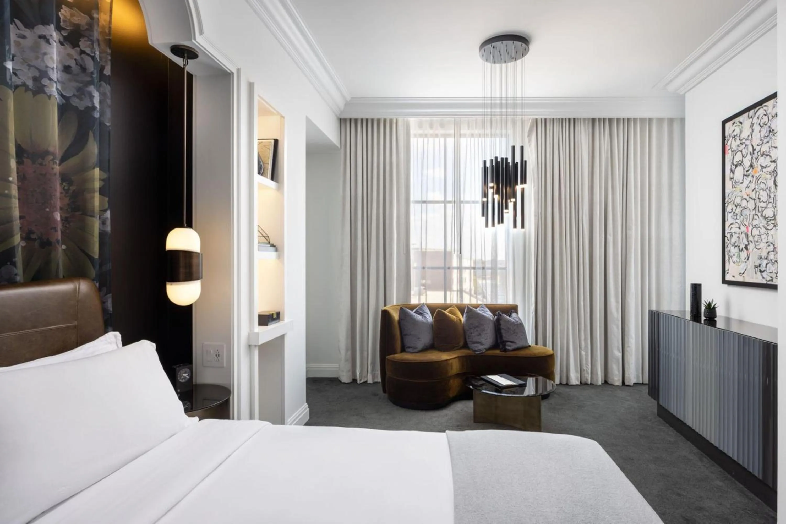 Bed in Daxton Hotel Birmingham, Curio Collection by Hilton