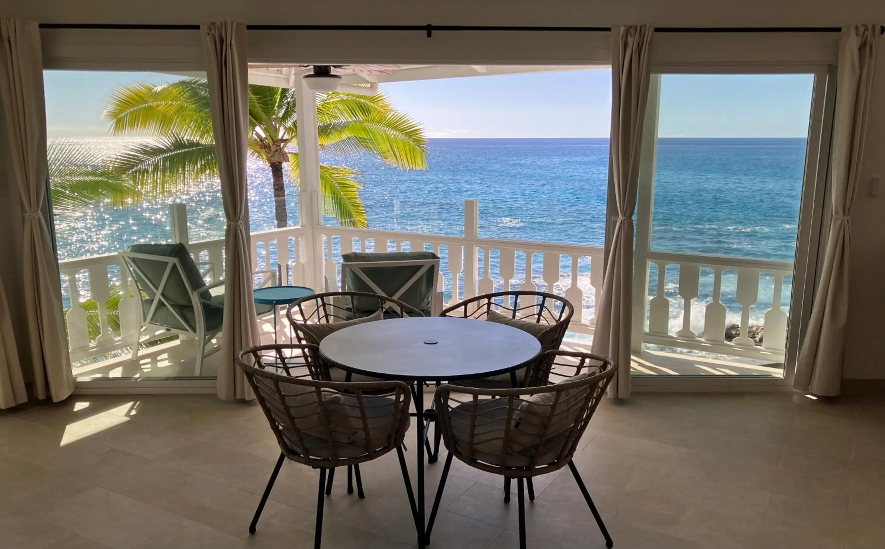 Balcony/Terrace in Kona Tiki Hotel - No Resort Fees