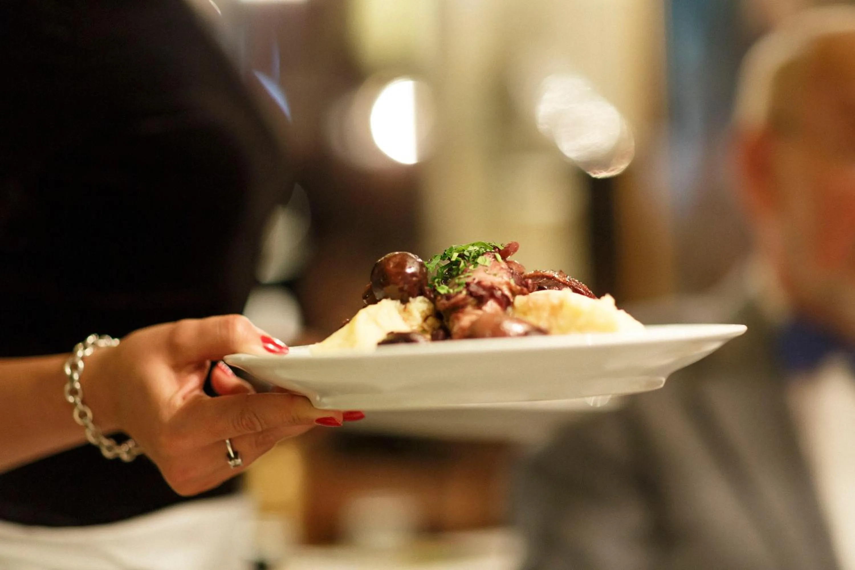 Food close-up in Hotel Orphée - Großes Haus
