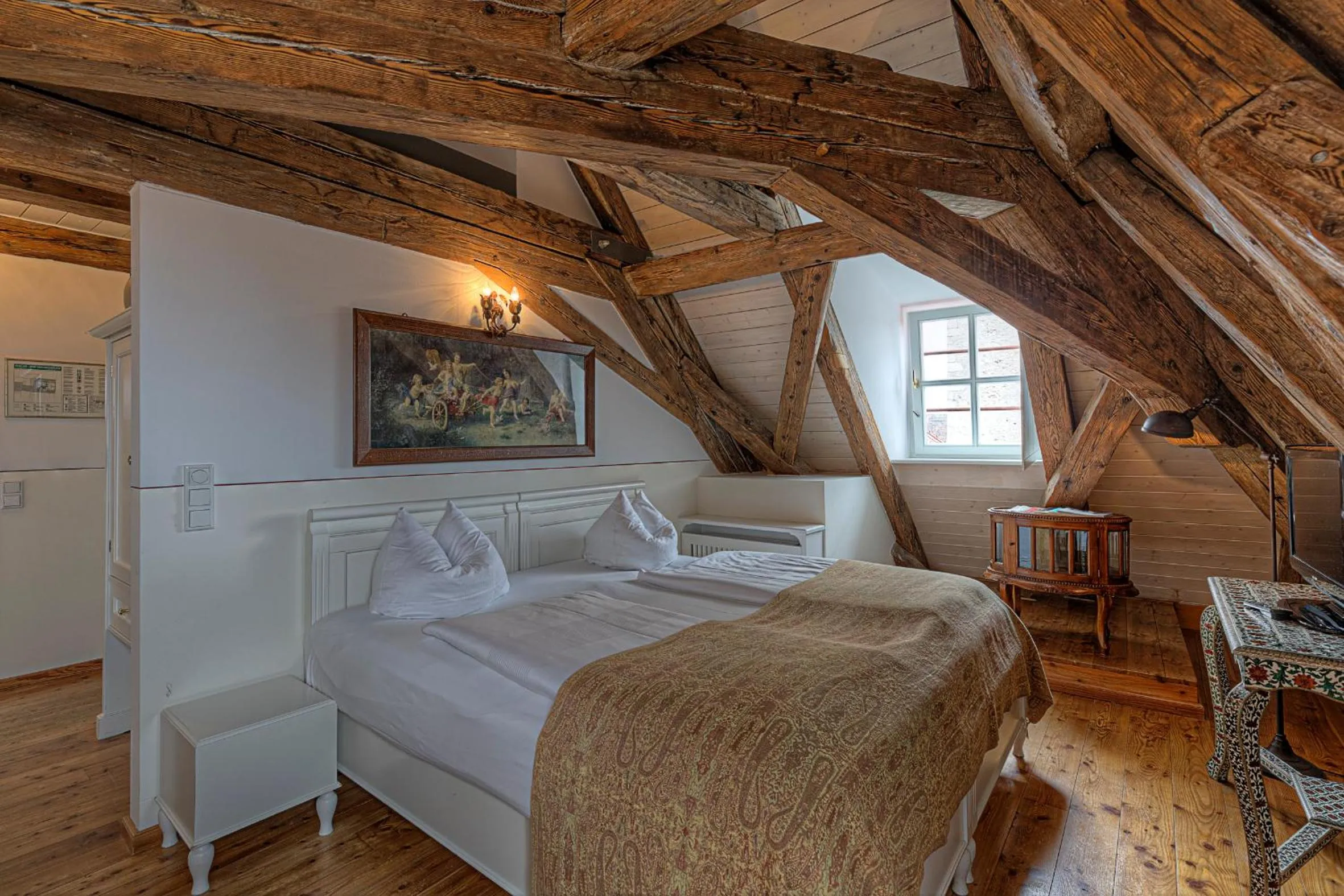 Bed in Hotel Orphée - Großes Haus